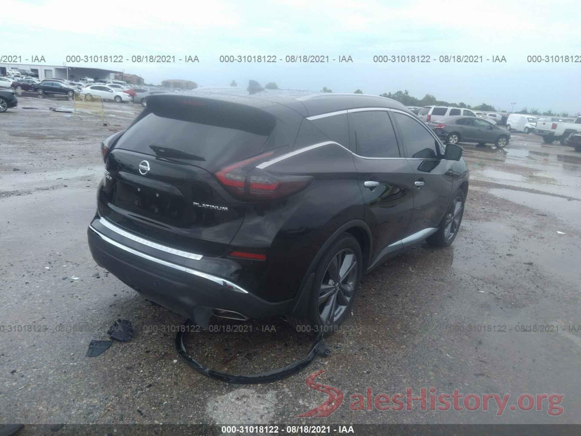 5N1AZ2DJ5LN165120 2020 NISSAN MURANO