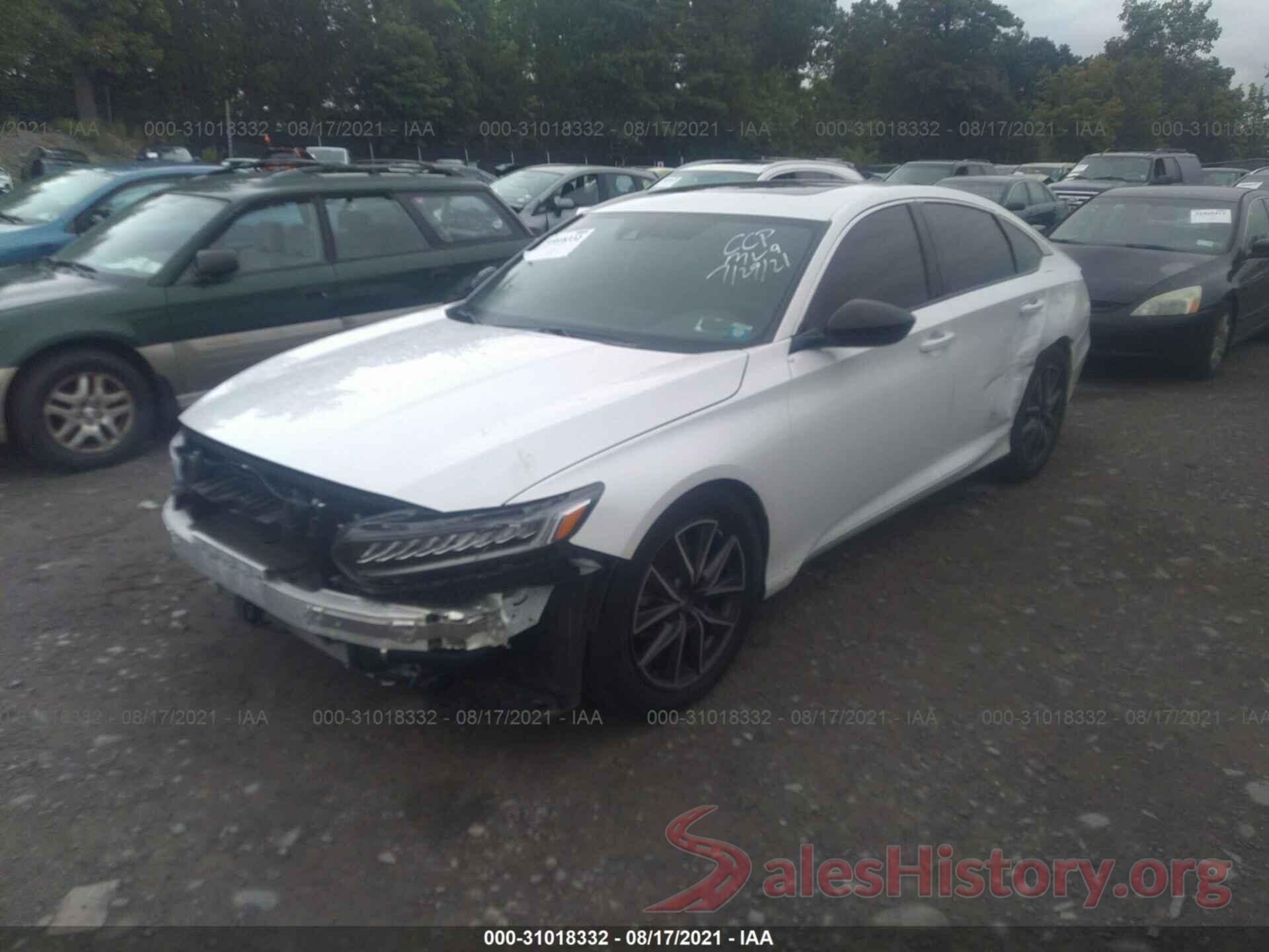 1HGCV2F37MA005063 2021 HONDA ACCORD SEDAN