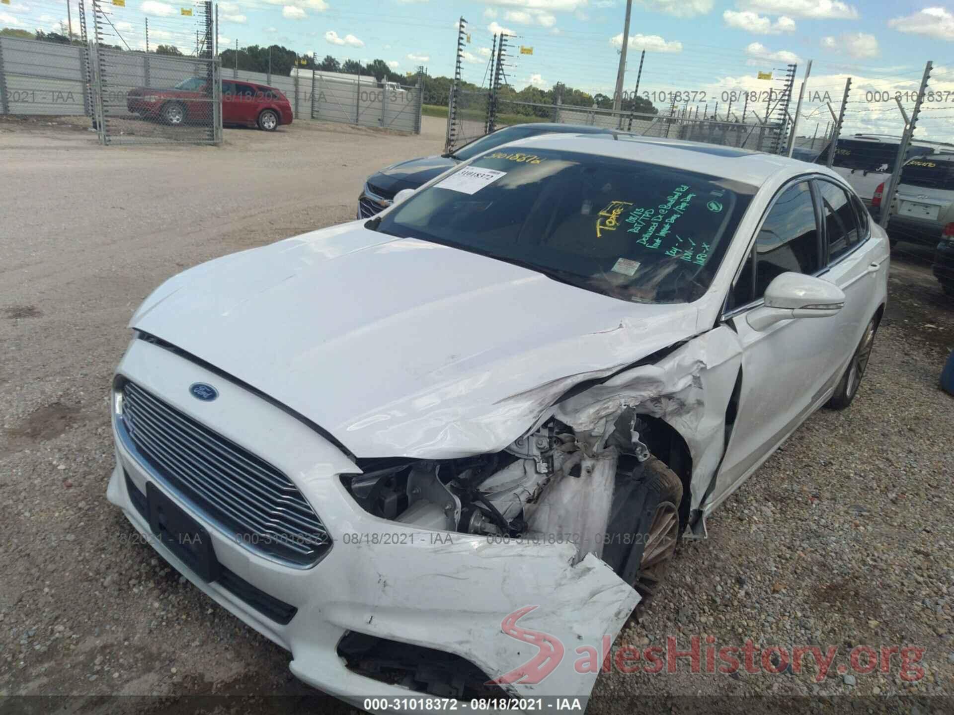 3FA6P0T95GR263603 2016 FORD FUSION