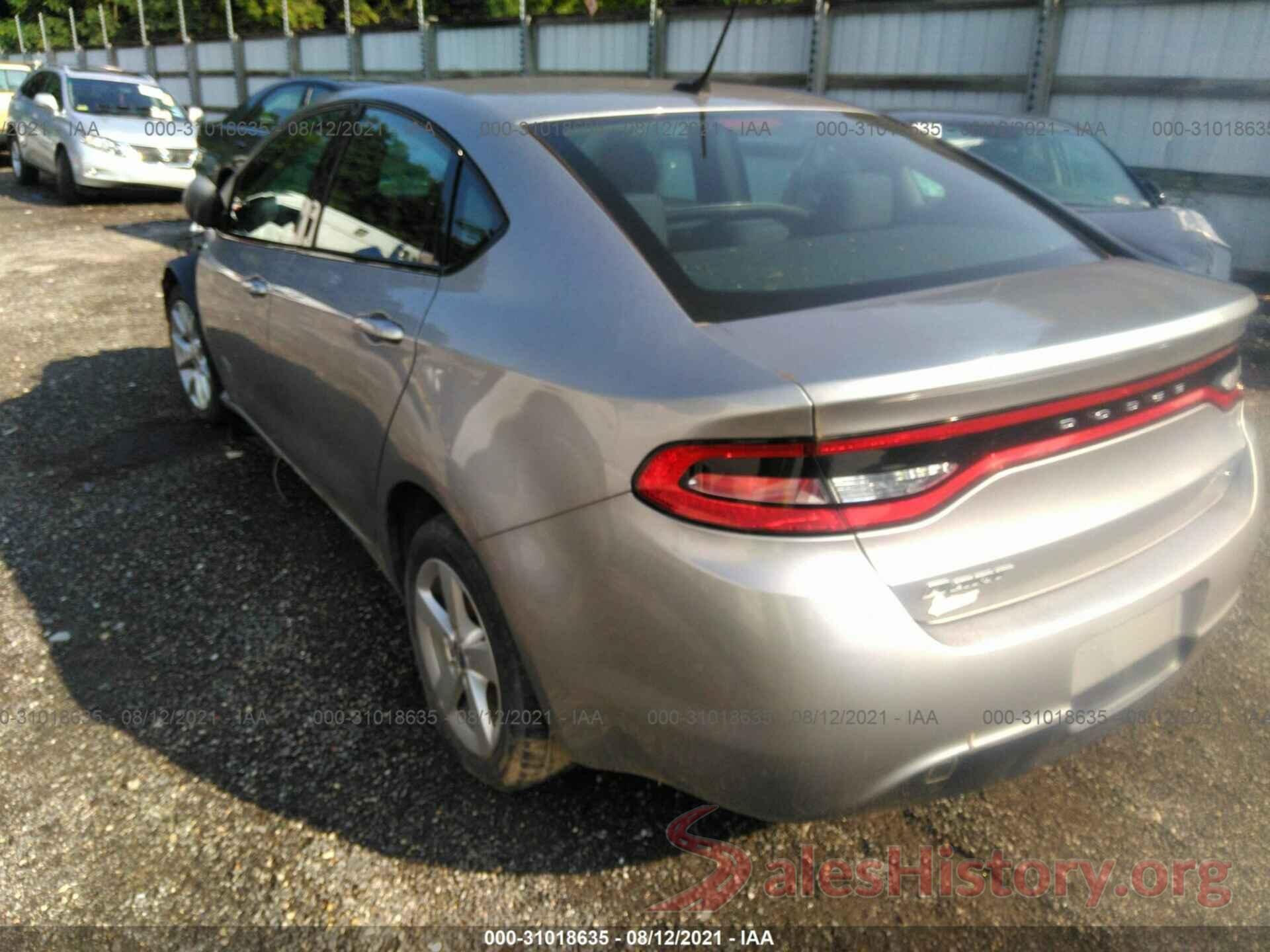 1C3CDFBB2GD605907 2016 DODGE DART