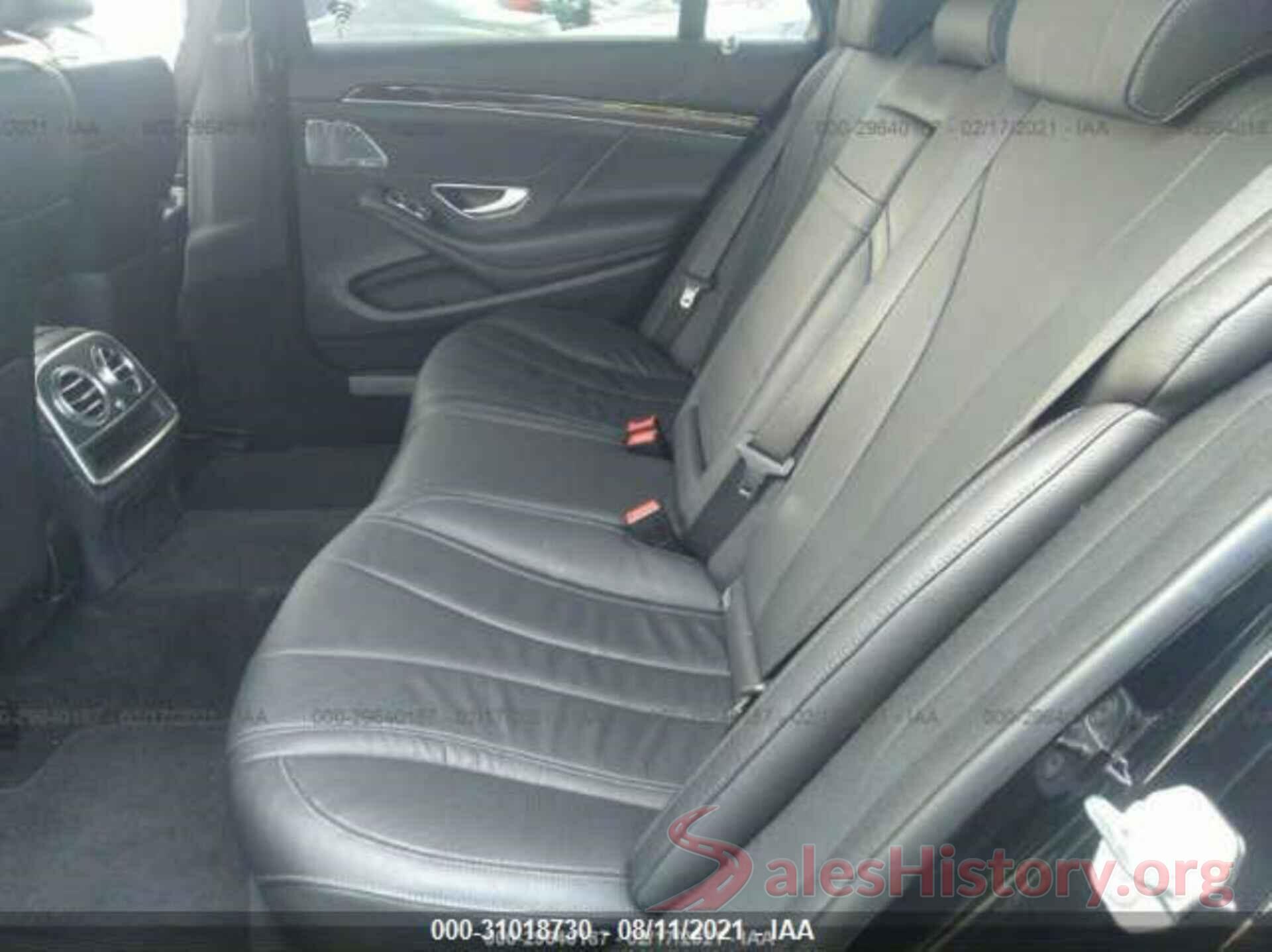 WDDUG6EB1KA478408 2019 MERCEDES-BENZ S-CLASS