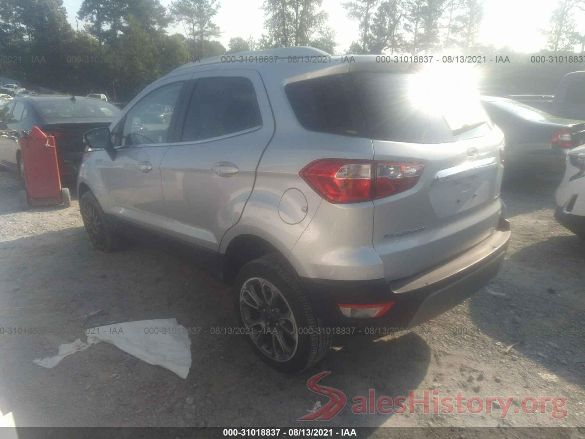 MAJ6S3KL9LC361670 2020 FORD ECOSPORT