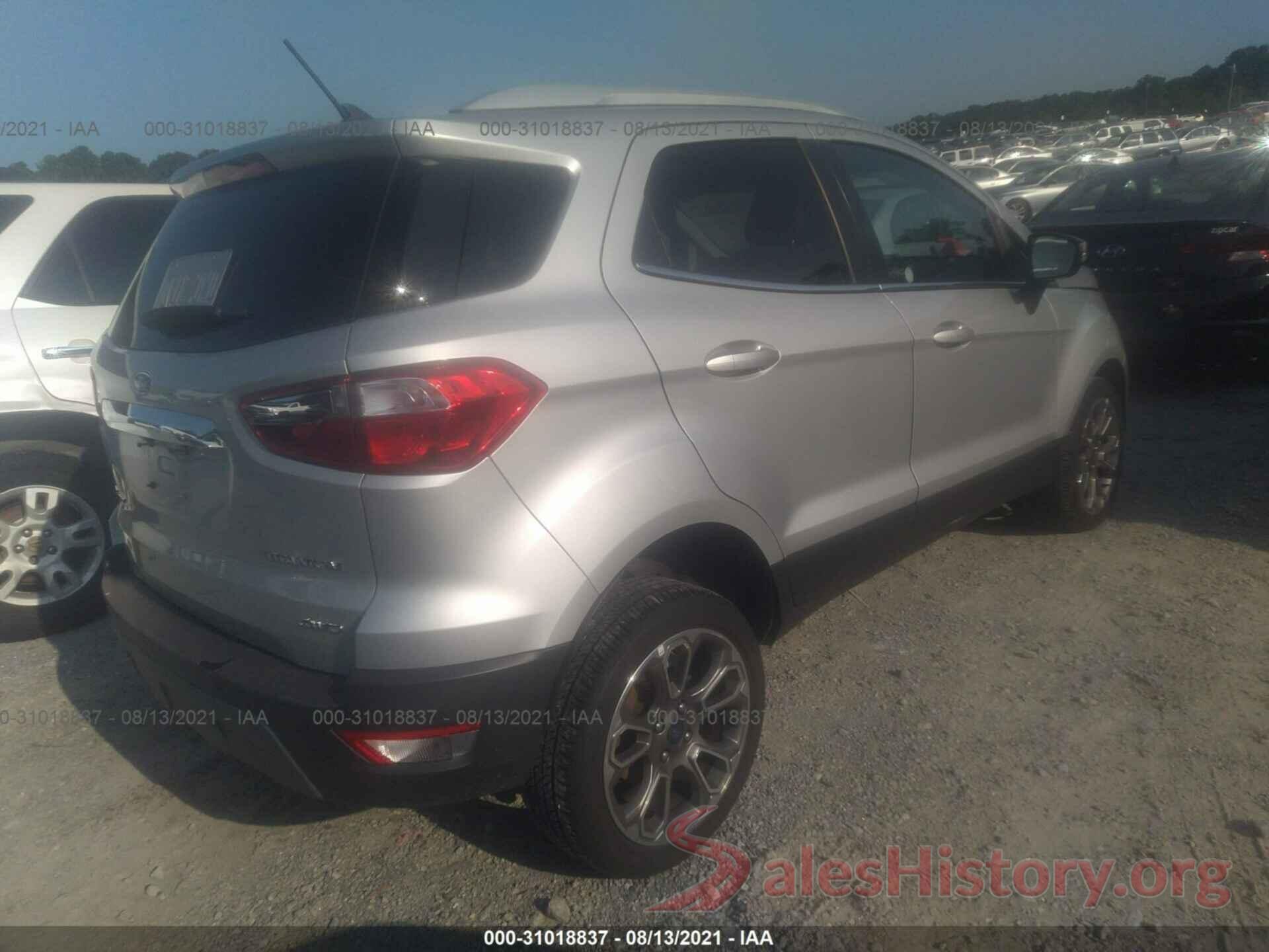 MAJ6S3KL9LC361670 2020 FORD ECOSPORT