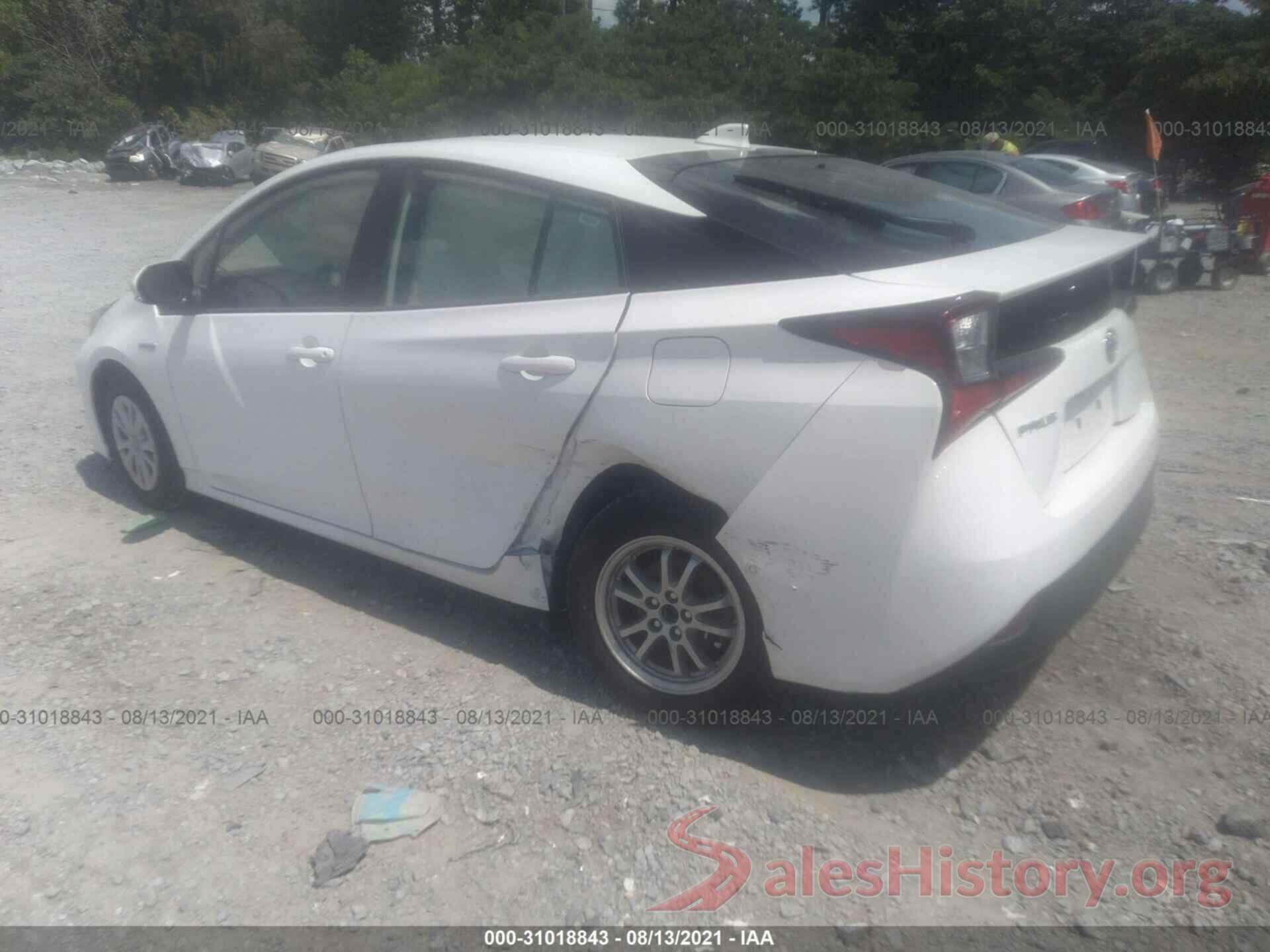 JTDKAMFU7M3141286 2021 TOYOTA PRIUS