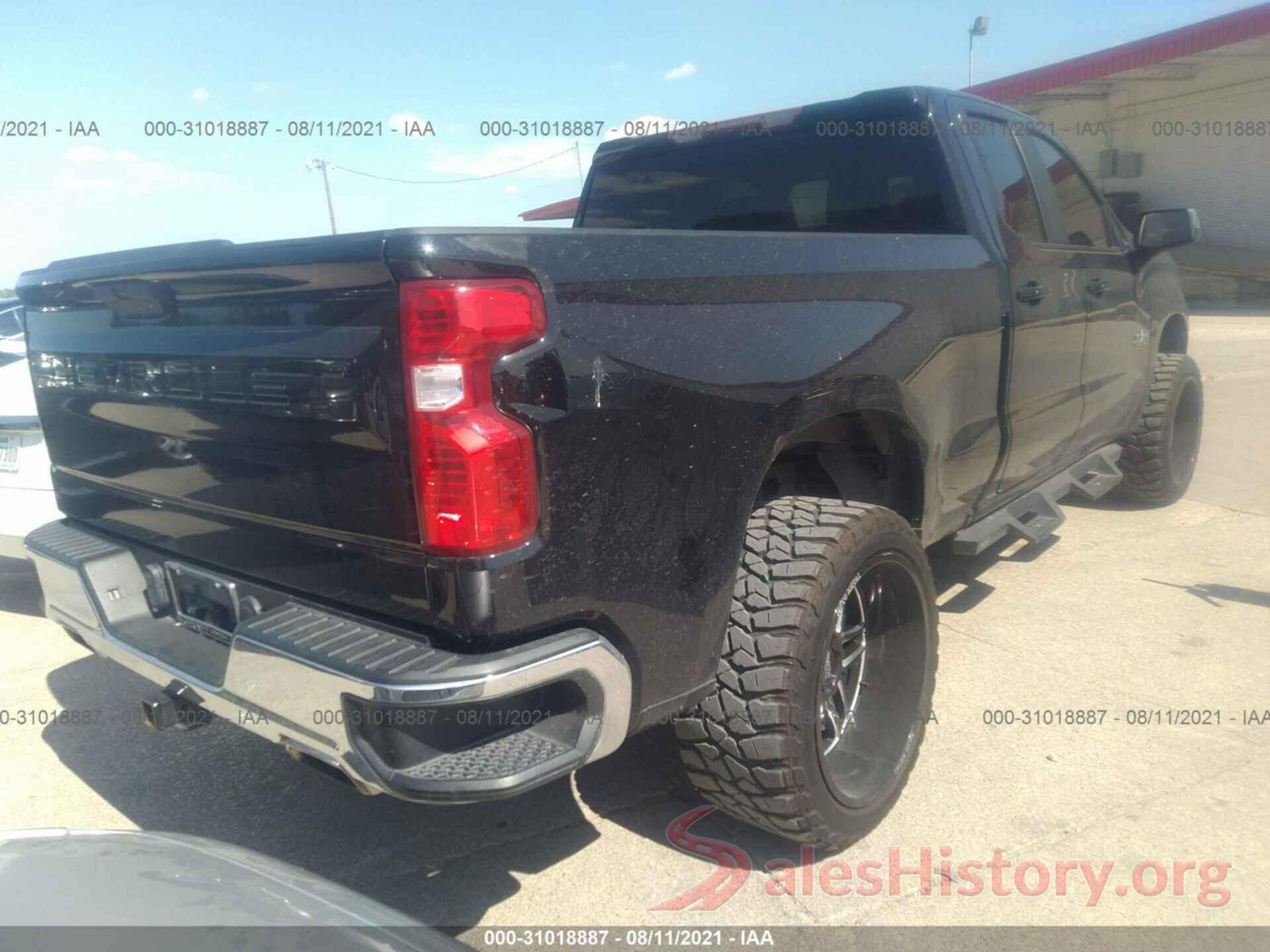 1GCRYDED6KZ204822 2019 CHEVROLET SILVERADO 1500