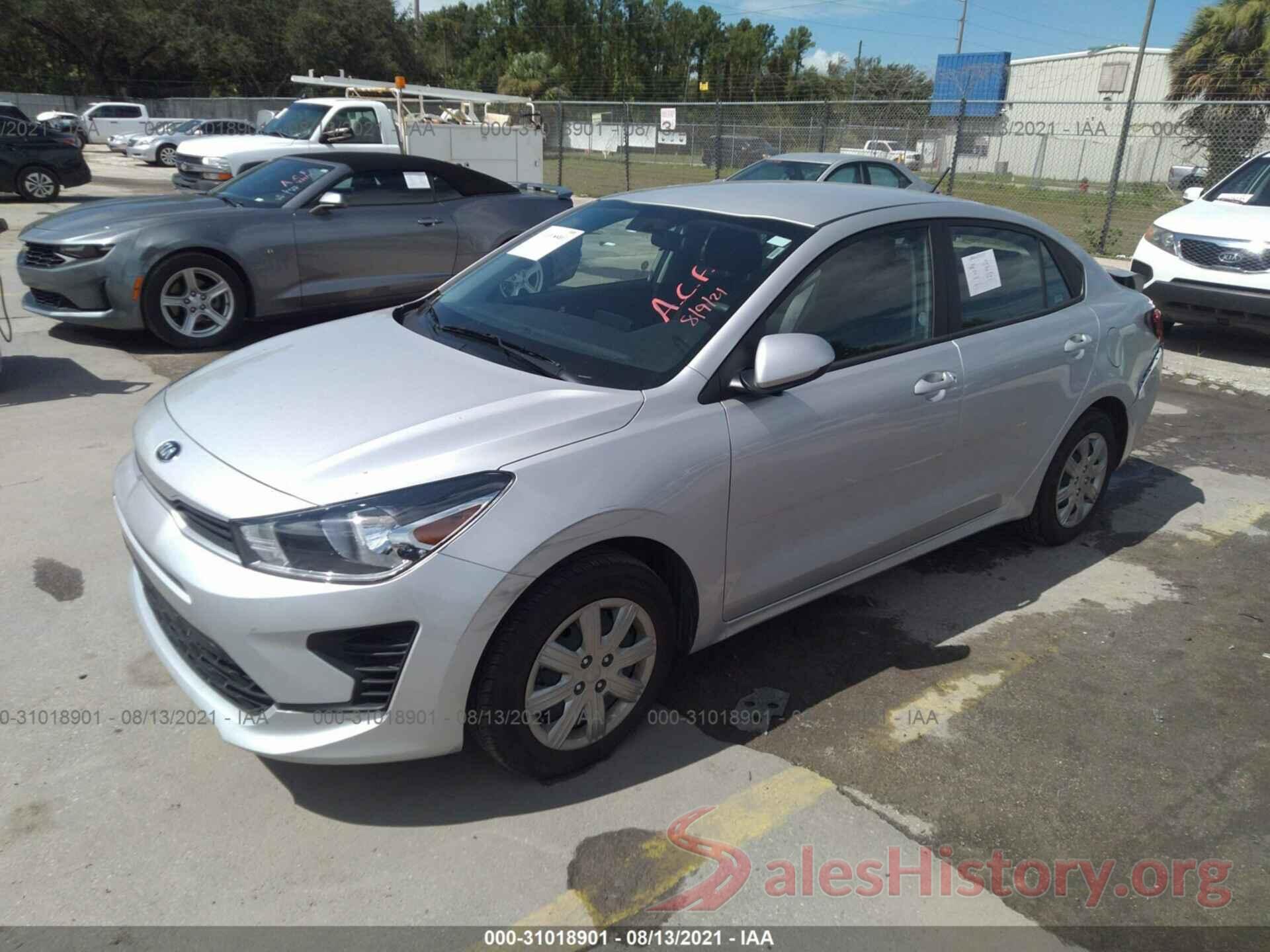 3KPA24AD5ME371157 2021 KIA RIO