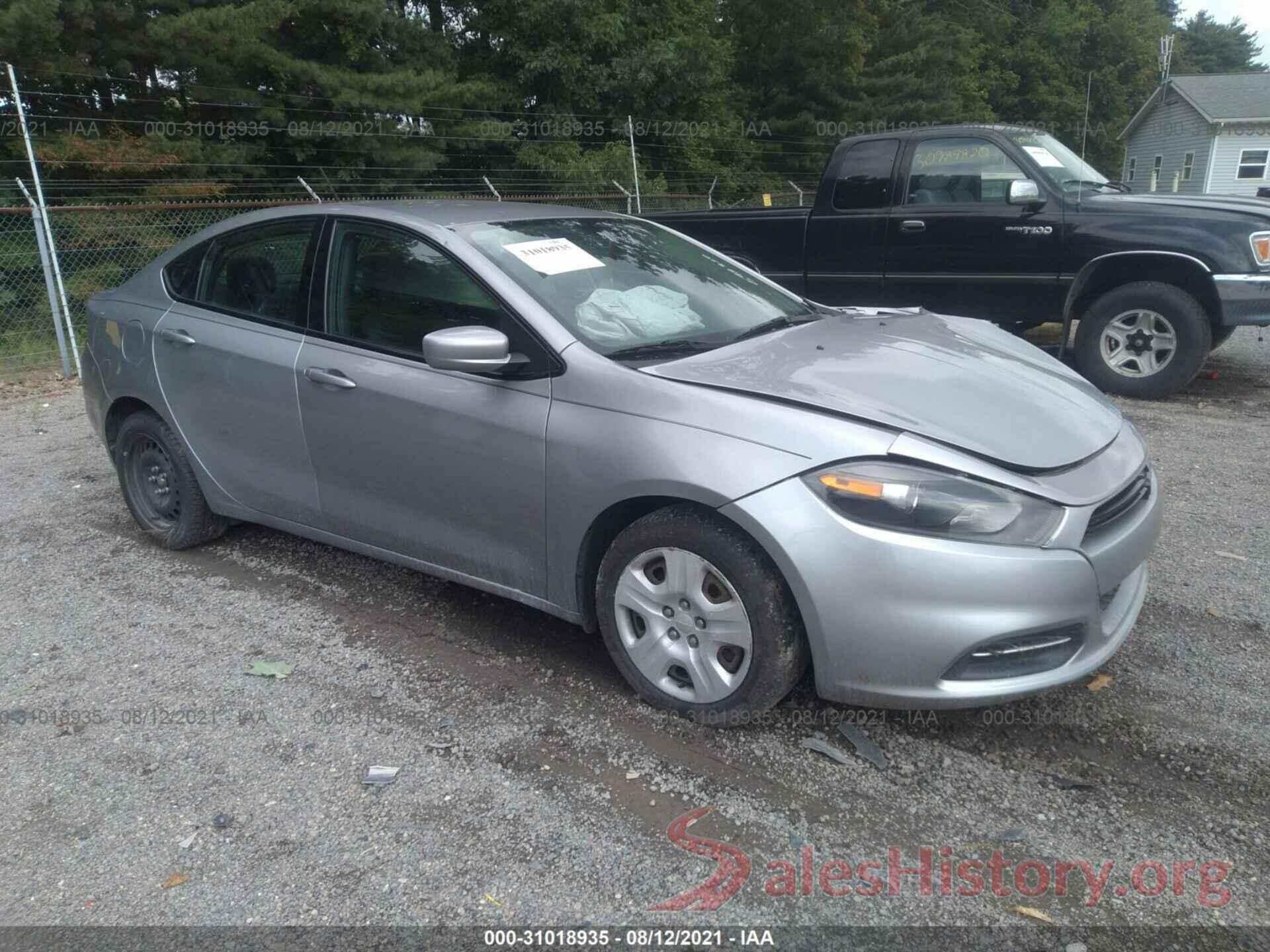 1C3CDFAA1GD592320 2016 DODGE DART