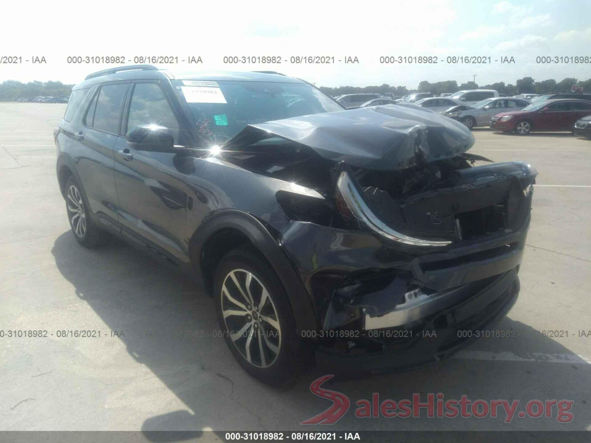 1FM5K8GC6LGB56856 2020 FORD EXPLORER