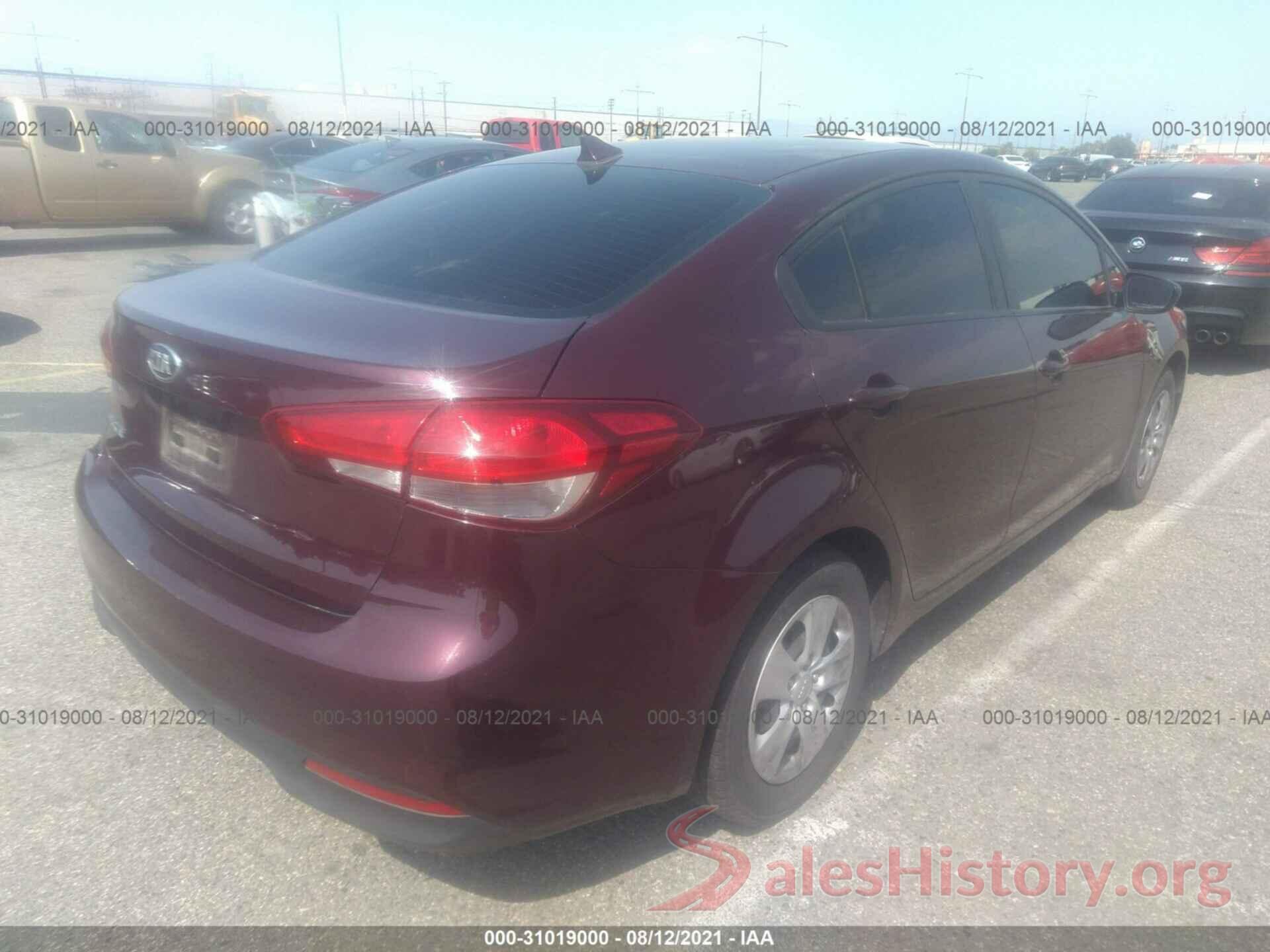 3KPFK4A73JE282232 2018 KIA FORTE