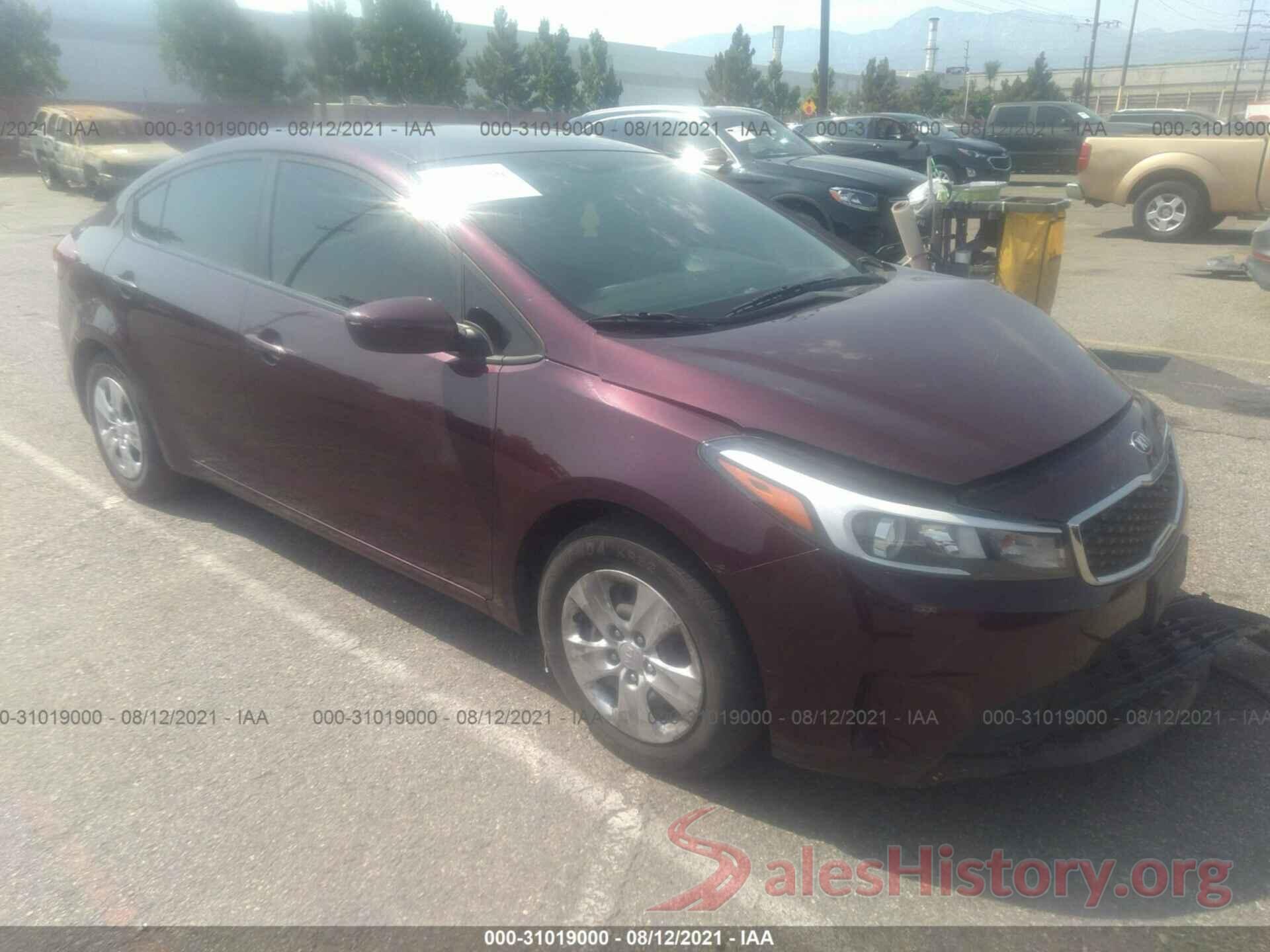 3KPFK4A73JE282232 2018 KIA FORTE