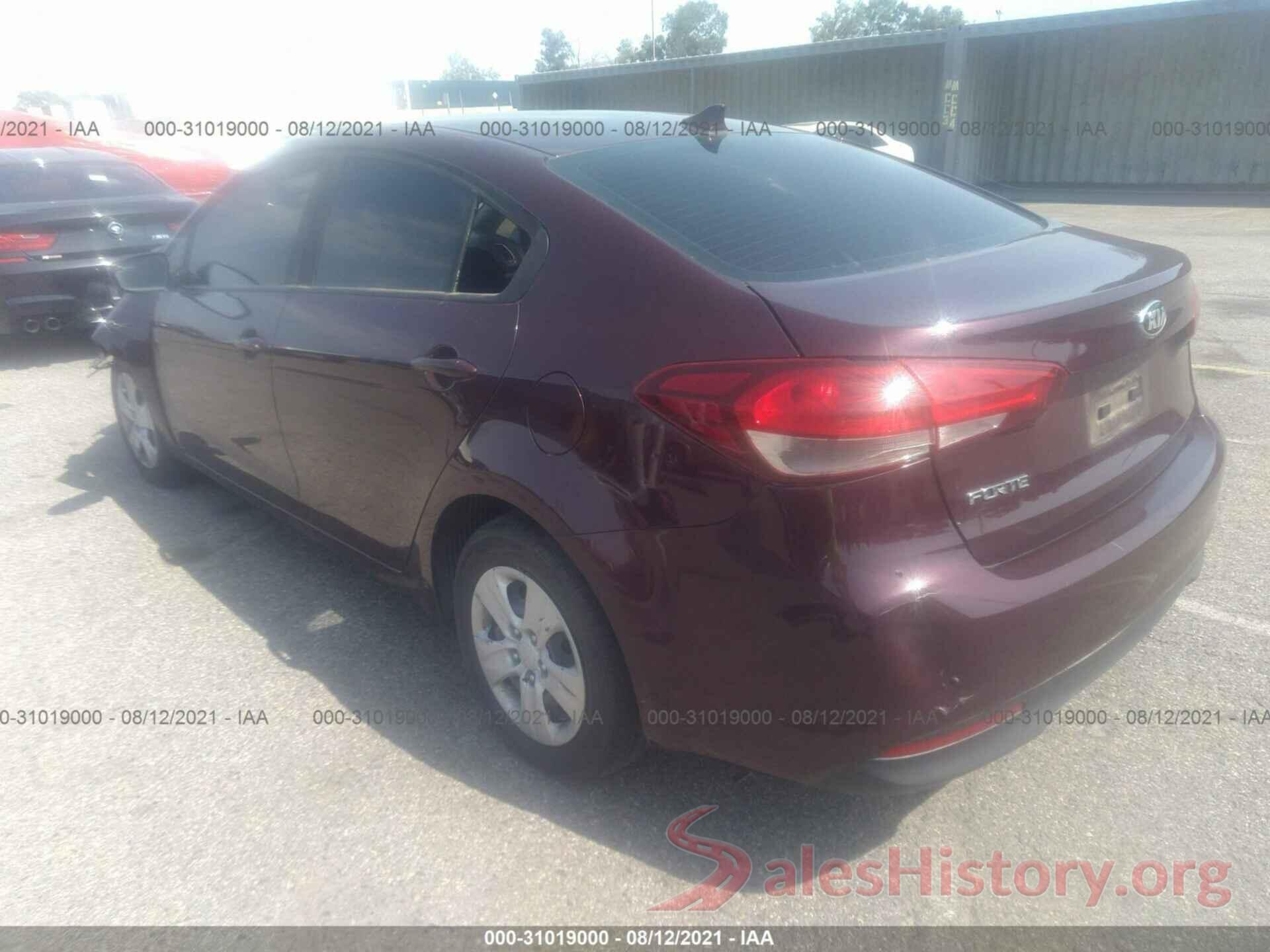 3KPFK4A73JE282232 2018 KIA FORTE