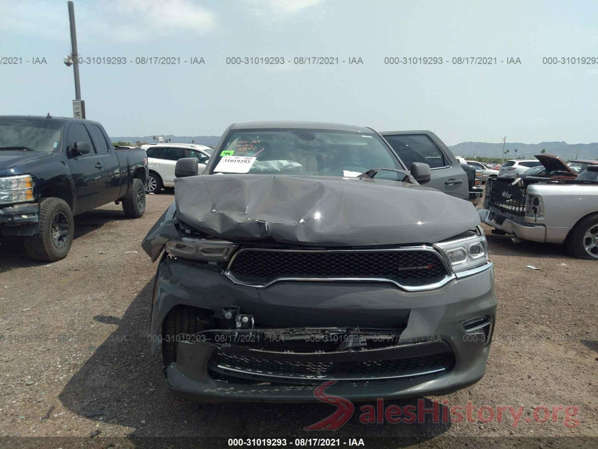 1C4RDHAG2MC572830 2021 DODGE DURANGO