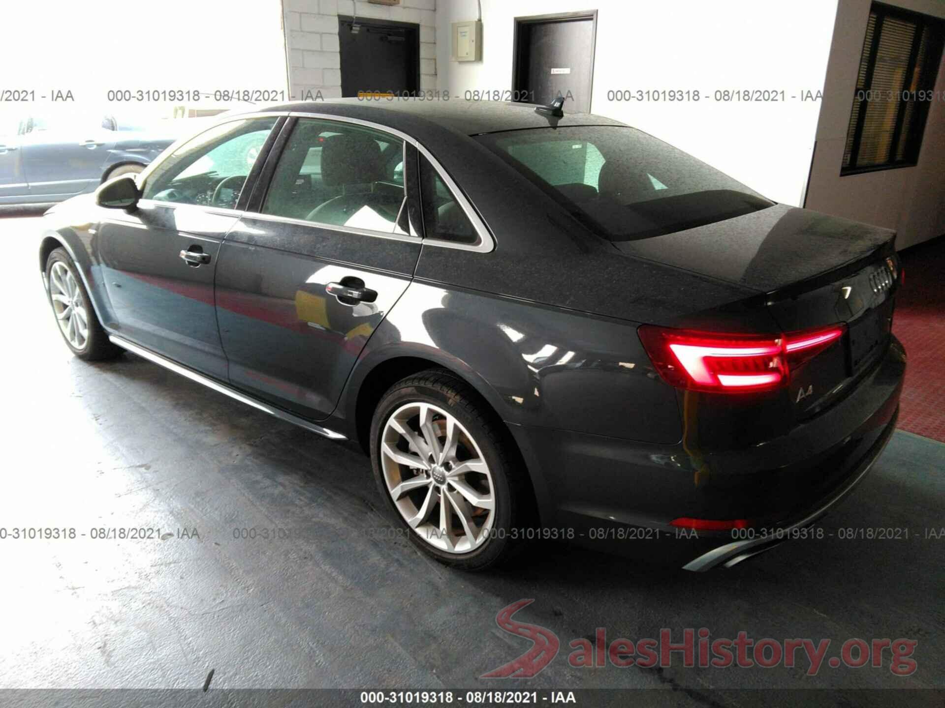 WAUENAF46KN013586 2019 AUDI A4