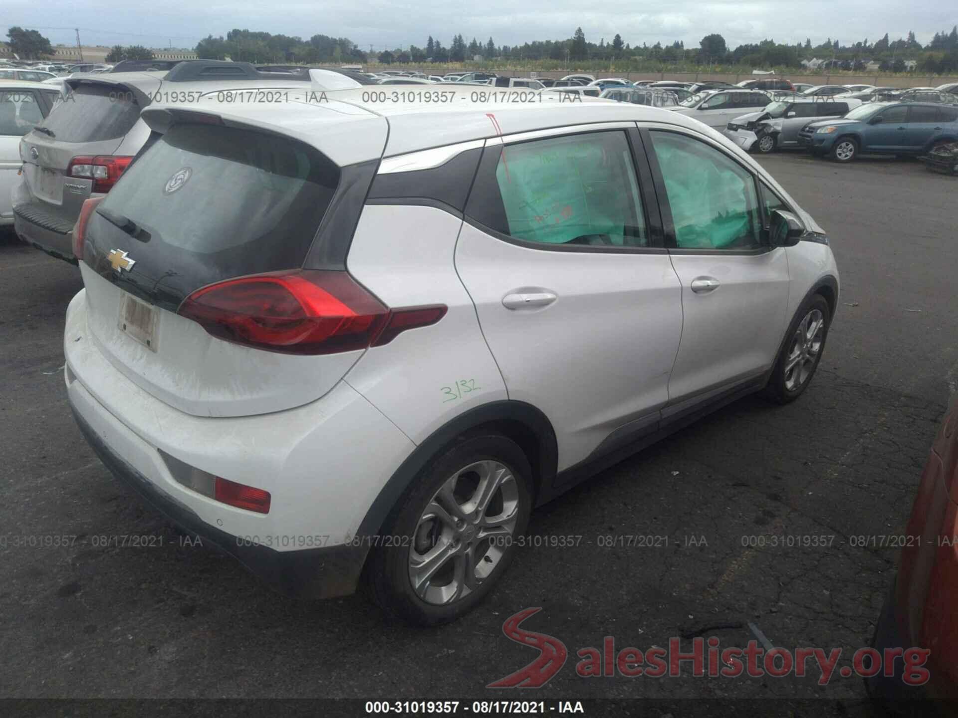 1G1FW6S00H4189318 2017 CHEVROLET BOLT EV