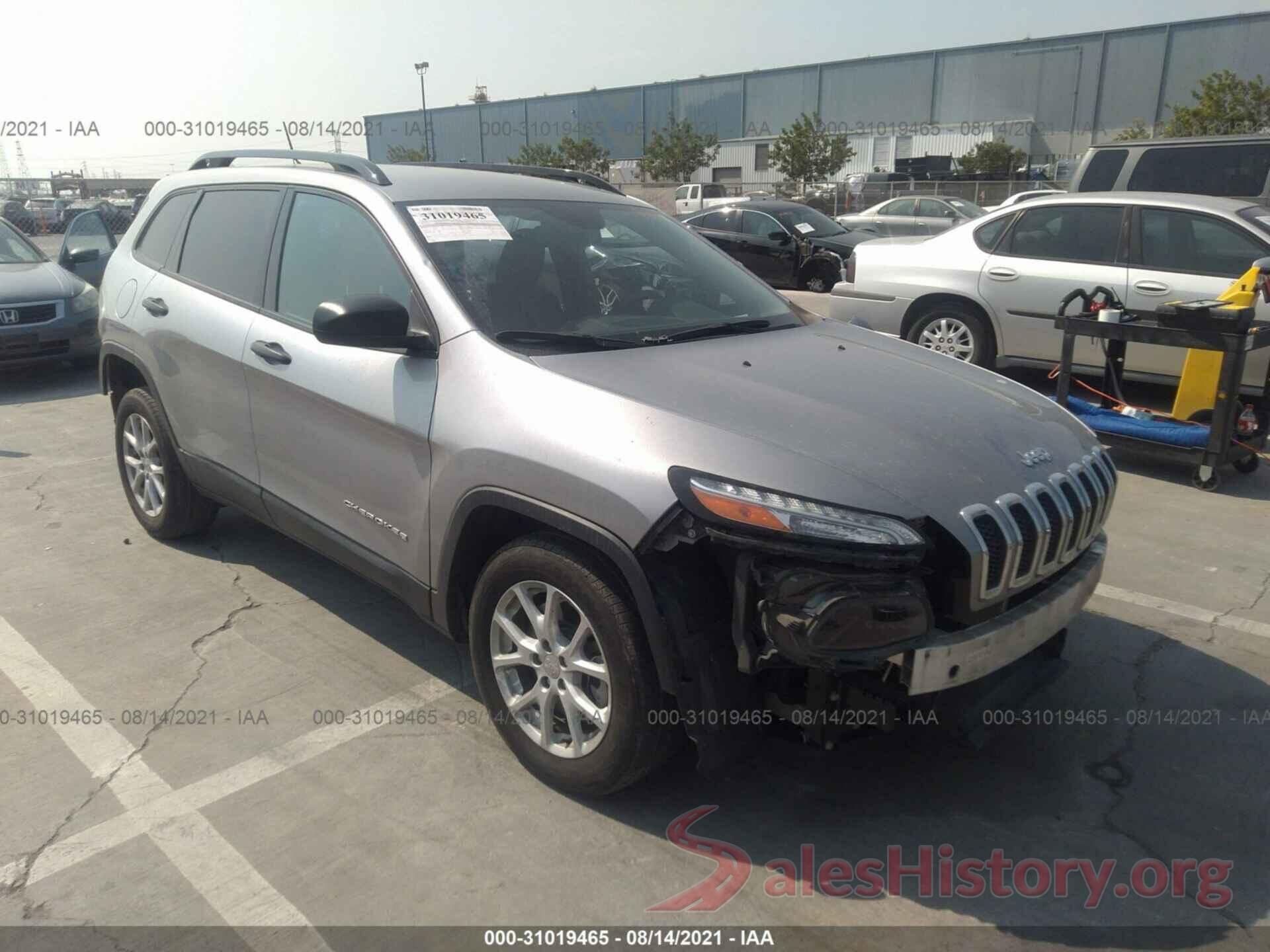 1C4PJLAB6HW593143 2017 JEEP CHEROKEE