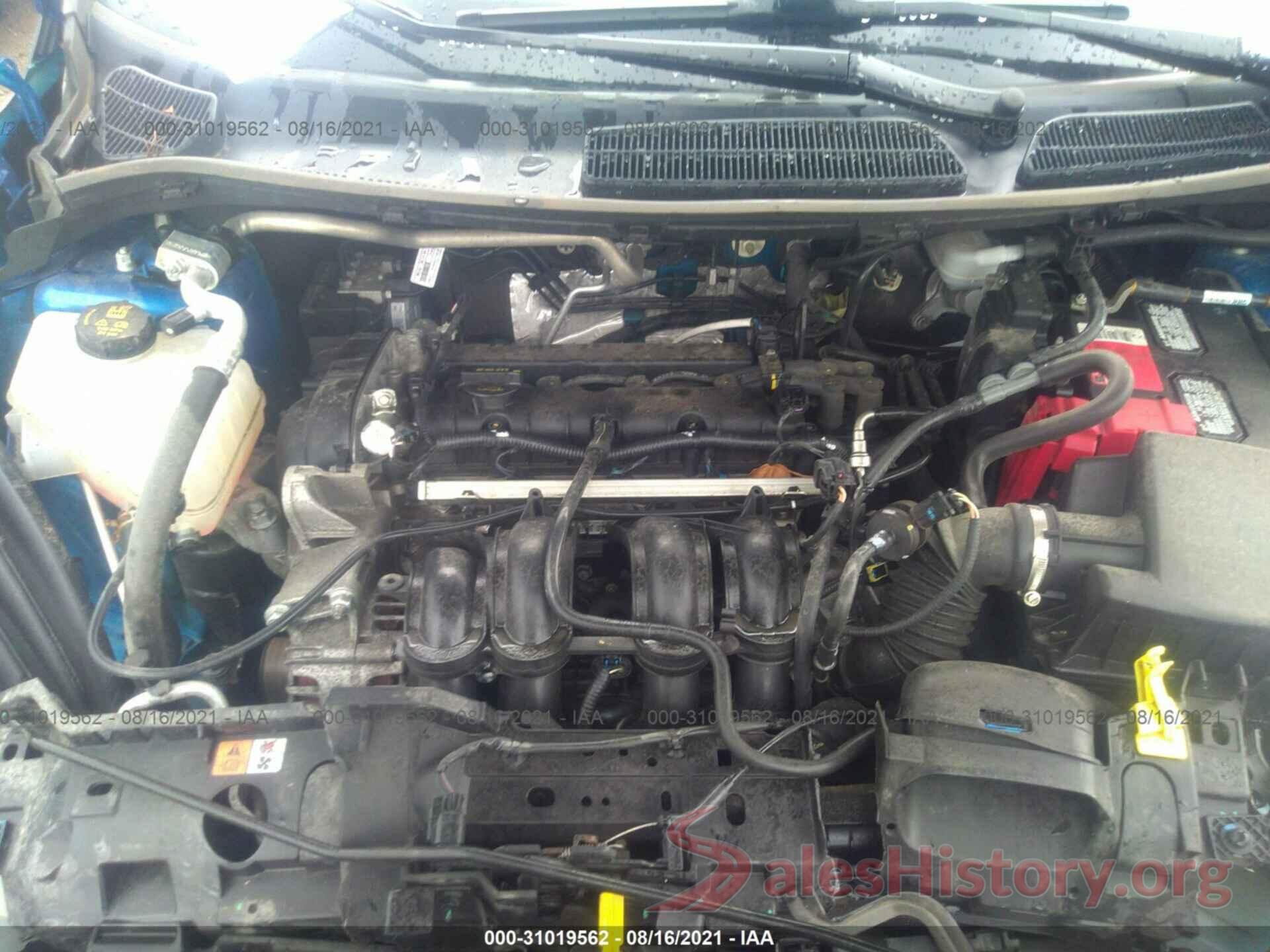 3FADP4EJXKM143033 2019 FORD FIESTA