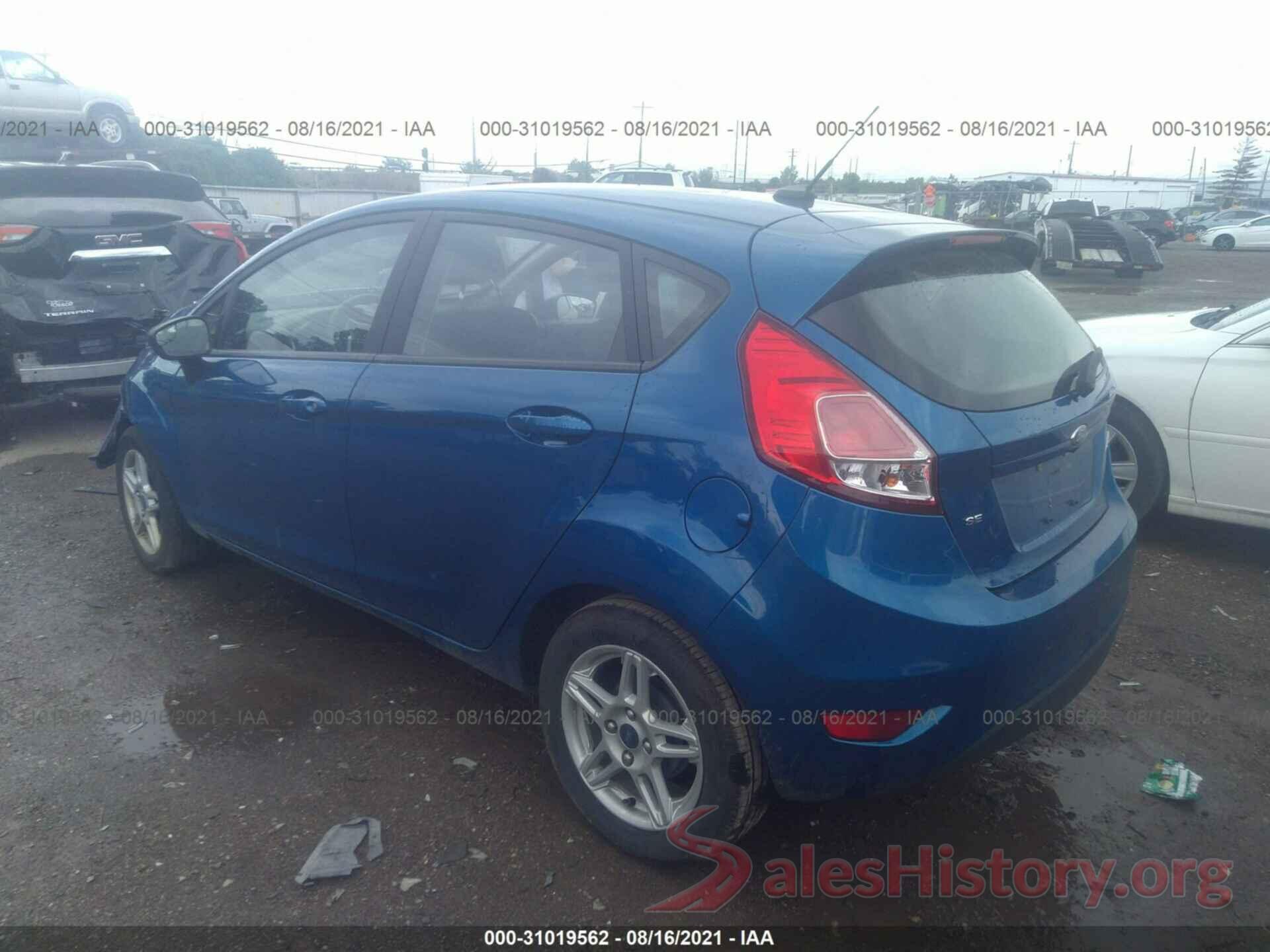 3FADP4EJXKM143033 2019 FORD FIESTA