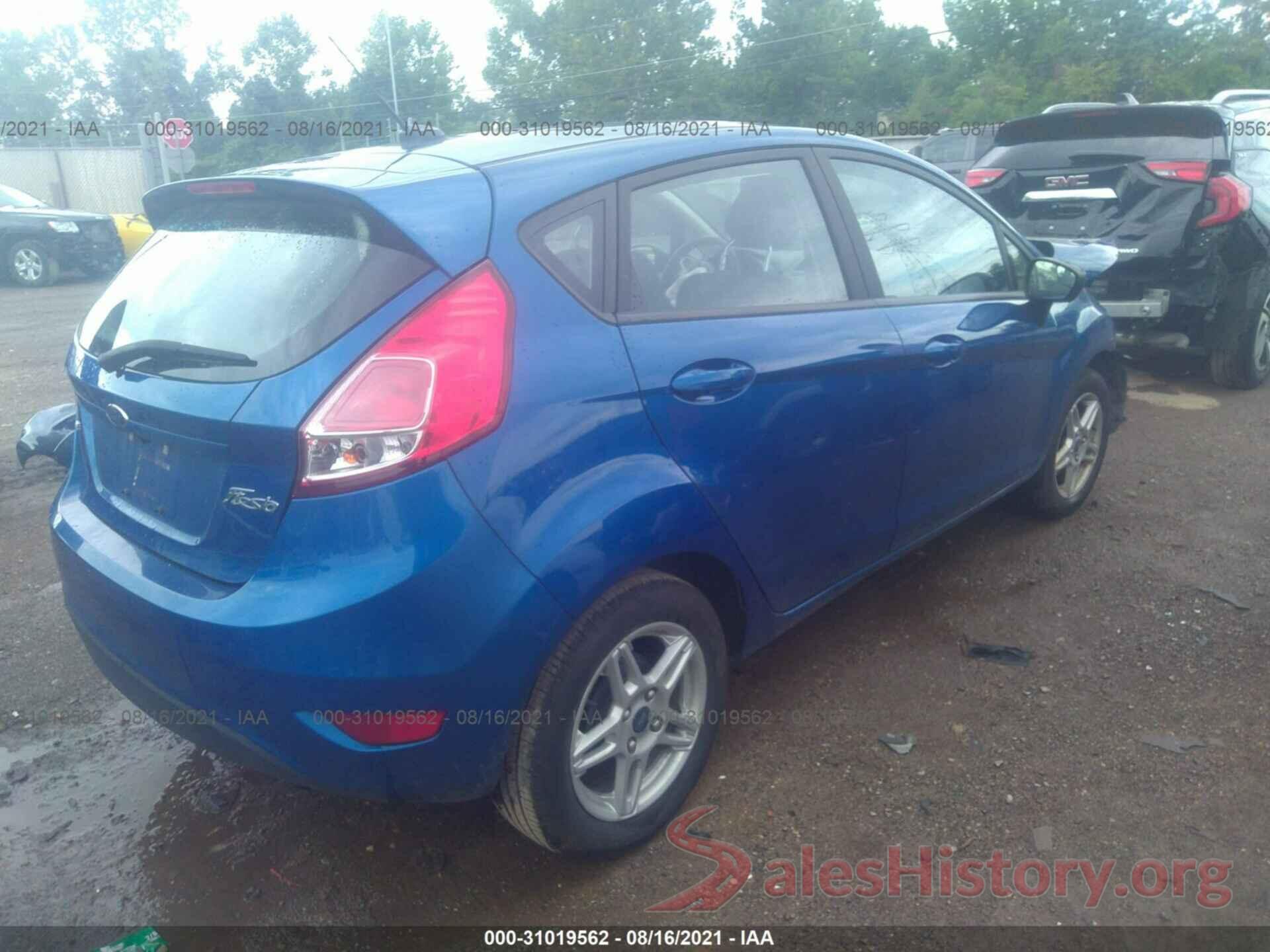 3FADP4EJXKM143033 2019 FORD FIESTA