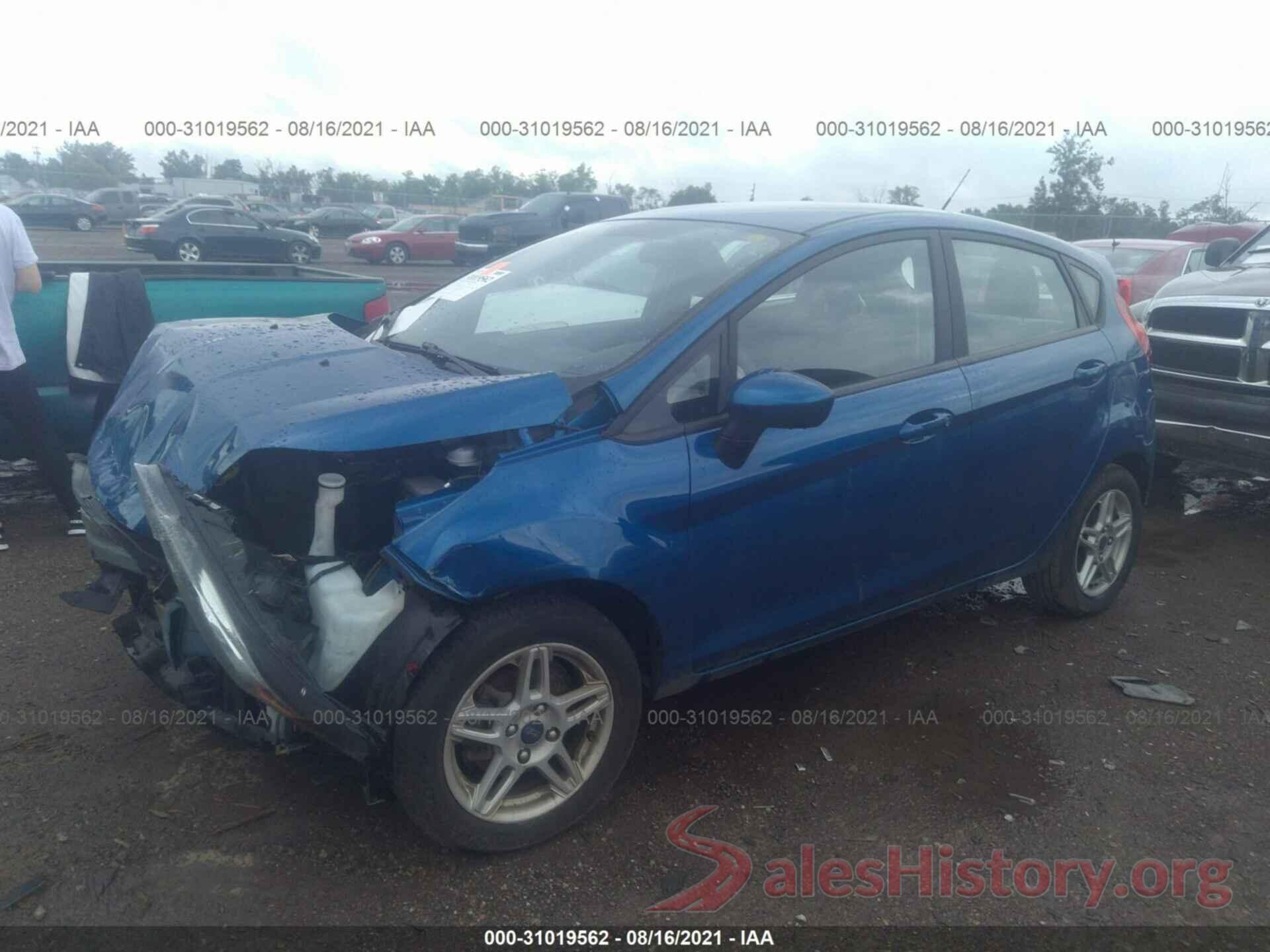 3FADP4EJXKM143033 2019 FORD FIESTA