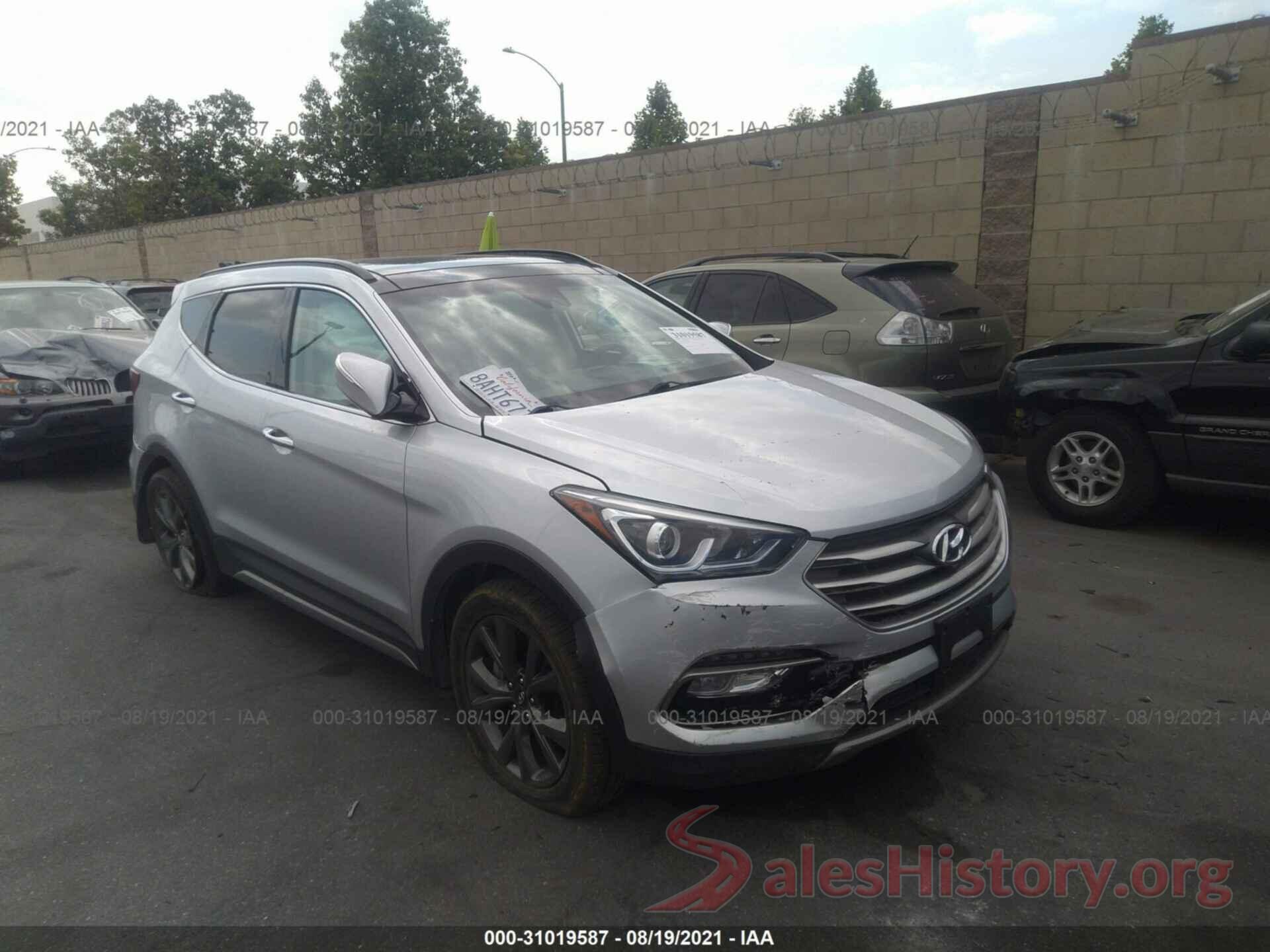 5XYZW4LA7JG511783 2018 HYUNDAI SANTA FE SPORT