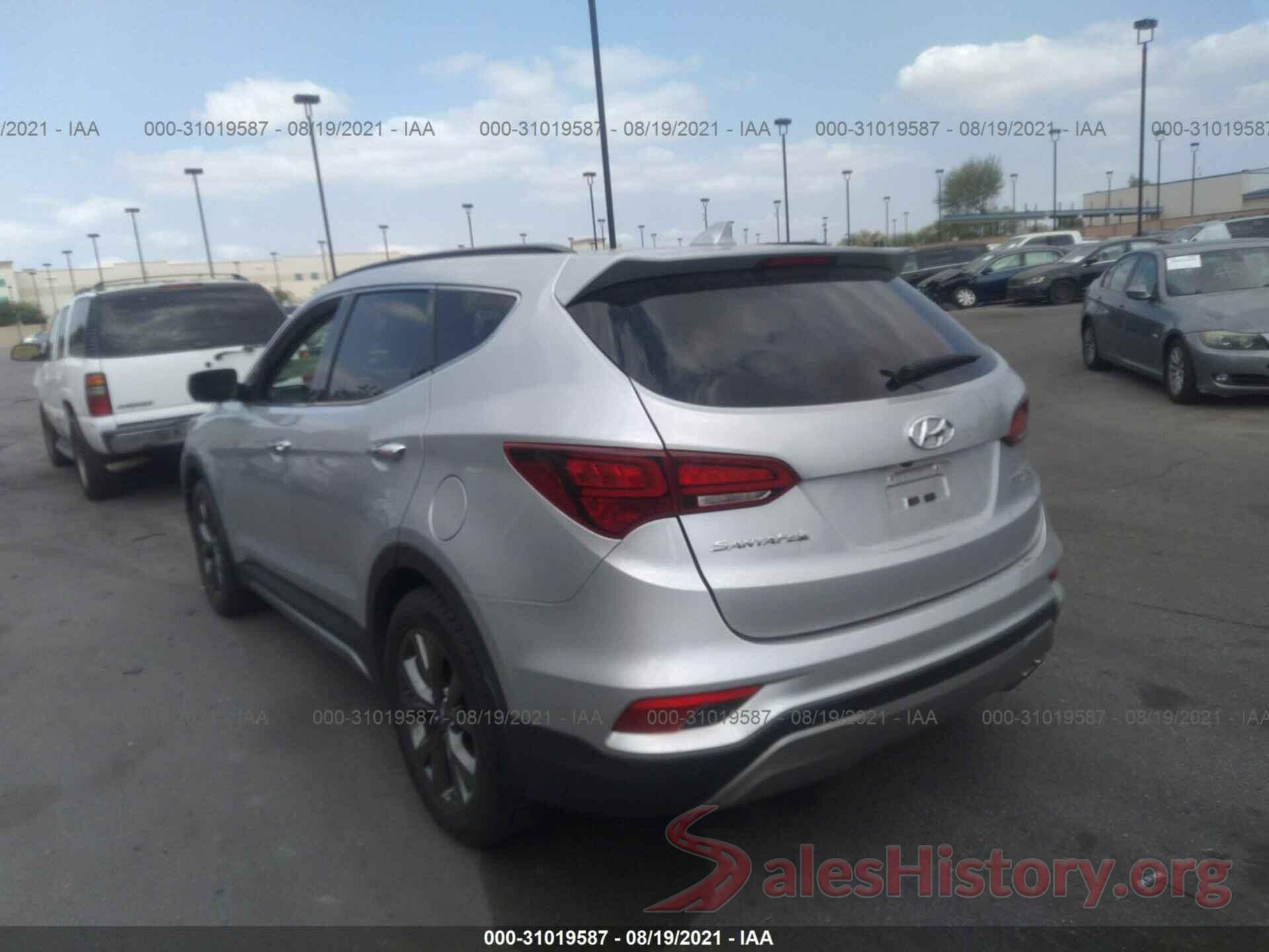 5XYZW4LA7JG511783 2018 HYUNDAI SANTA FE SPORT