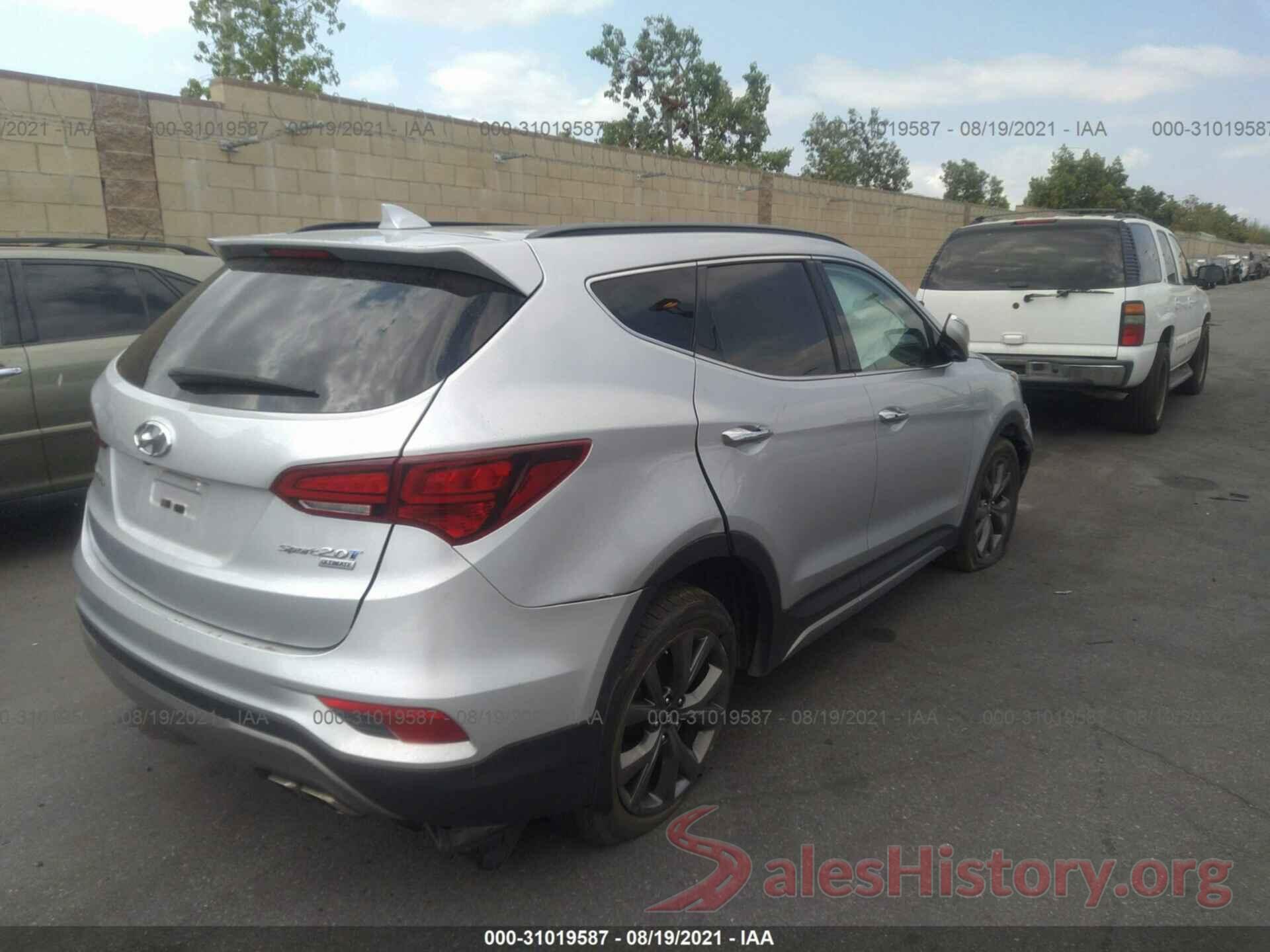 5XYZW4LA7JG511783 2018 HYUNDAI SANTA FE SPORT