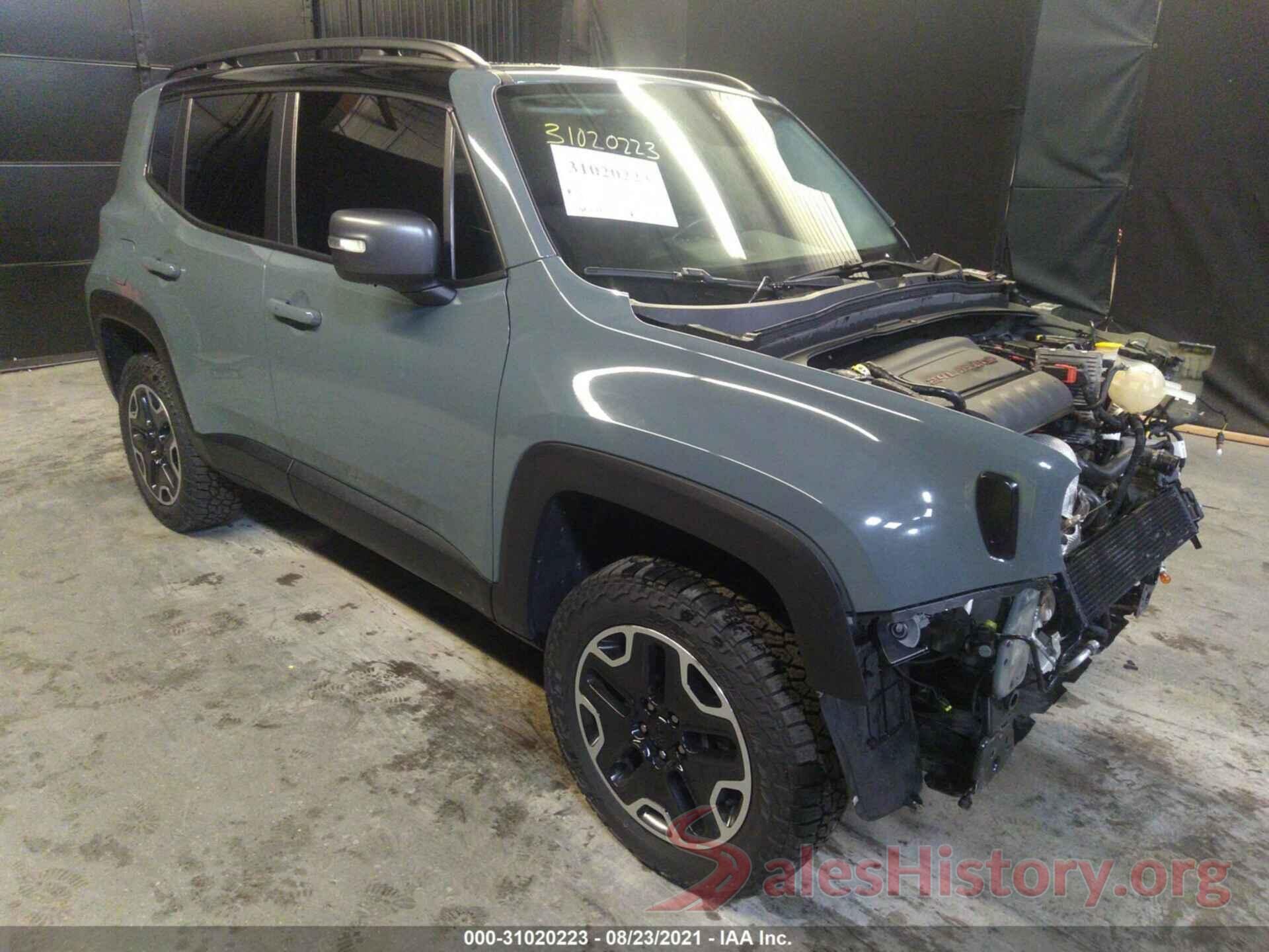 ZACCJBCT2GPD78563 2016 JEEP RENEGADE