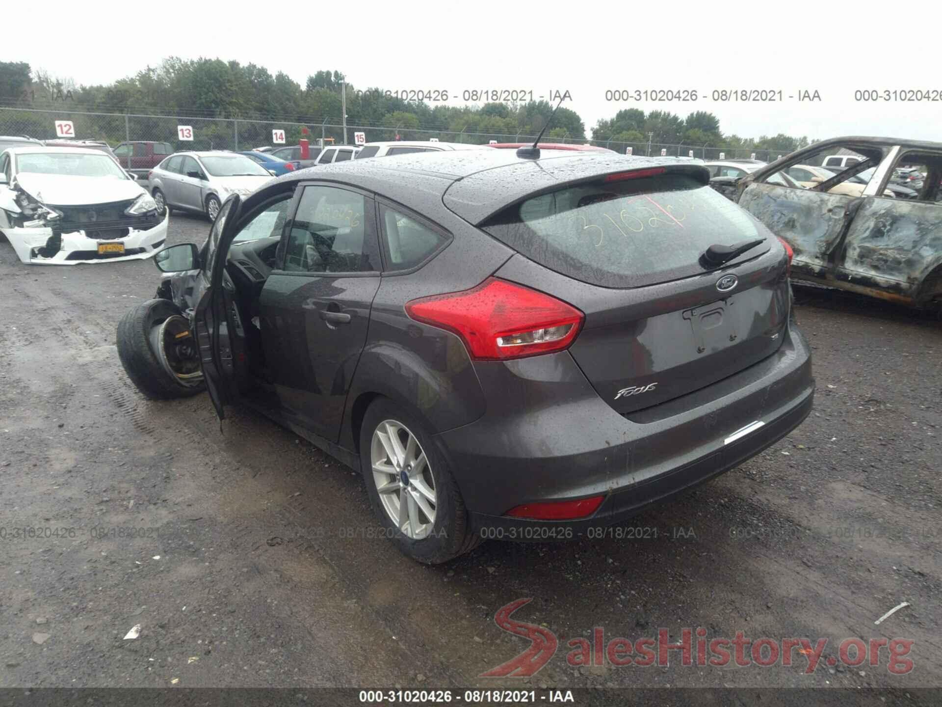 1FADP3K27JL330155 2018 FORD FOCUS