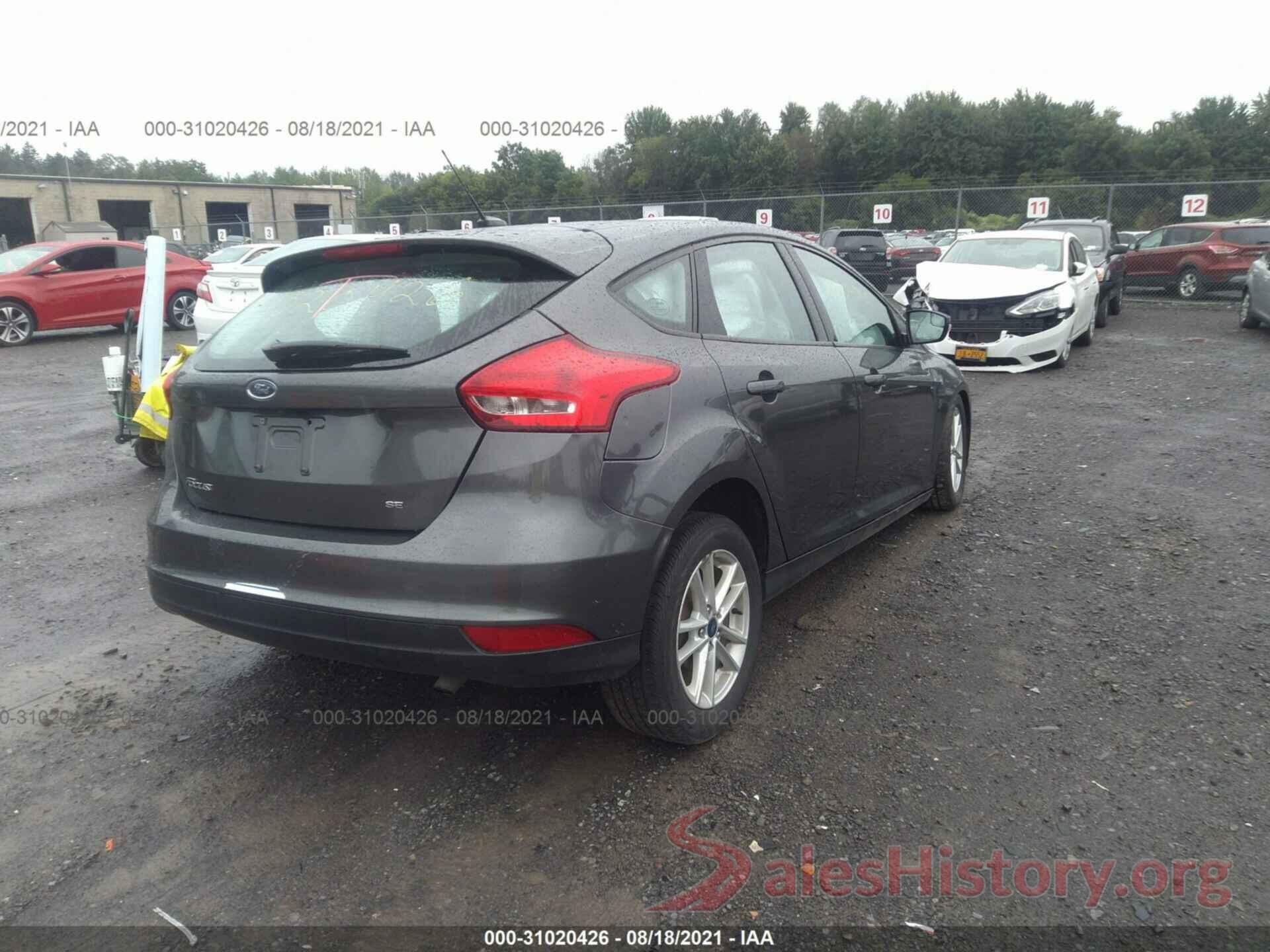 1FADP3K27JL330155 2018 FORD FOCUS