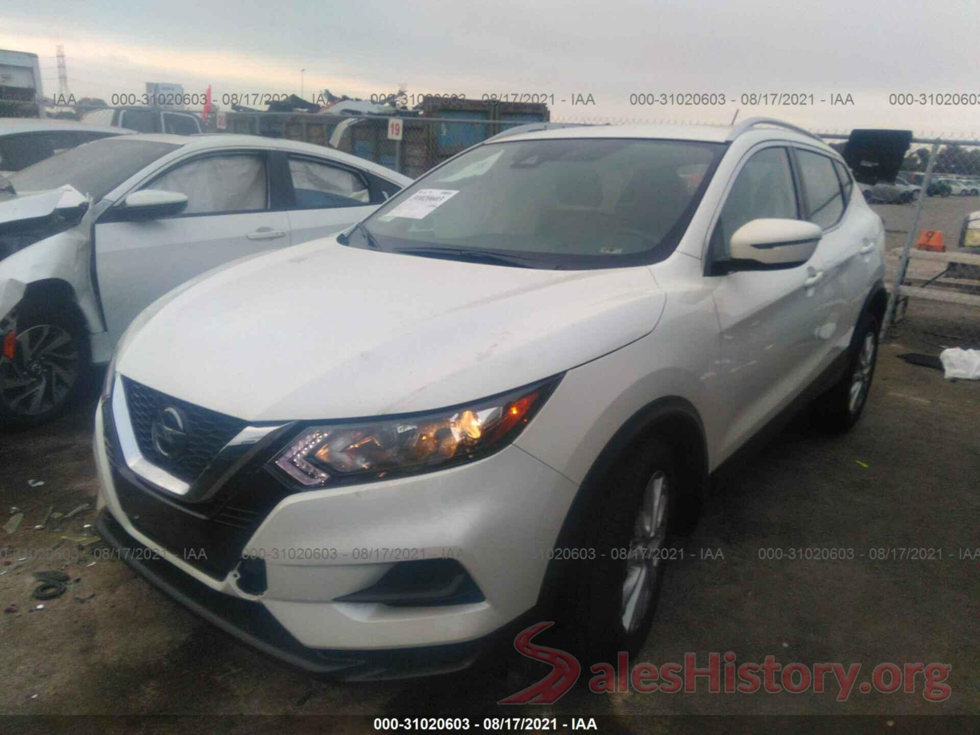 JN1BJ1CV4LW282604 2020 NISSAN ROGUE SPORT