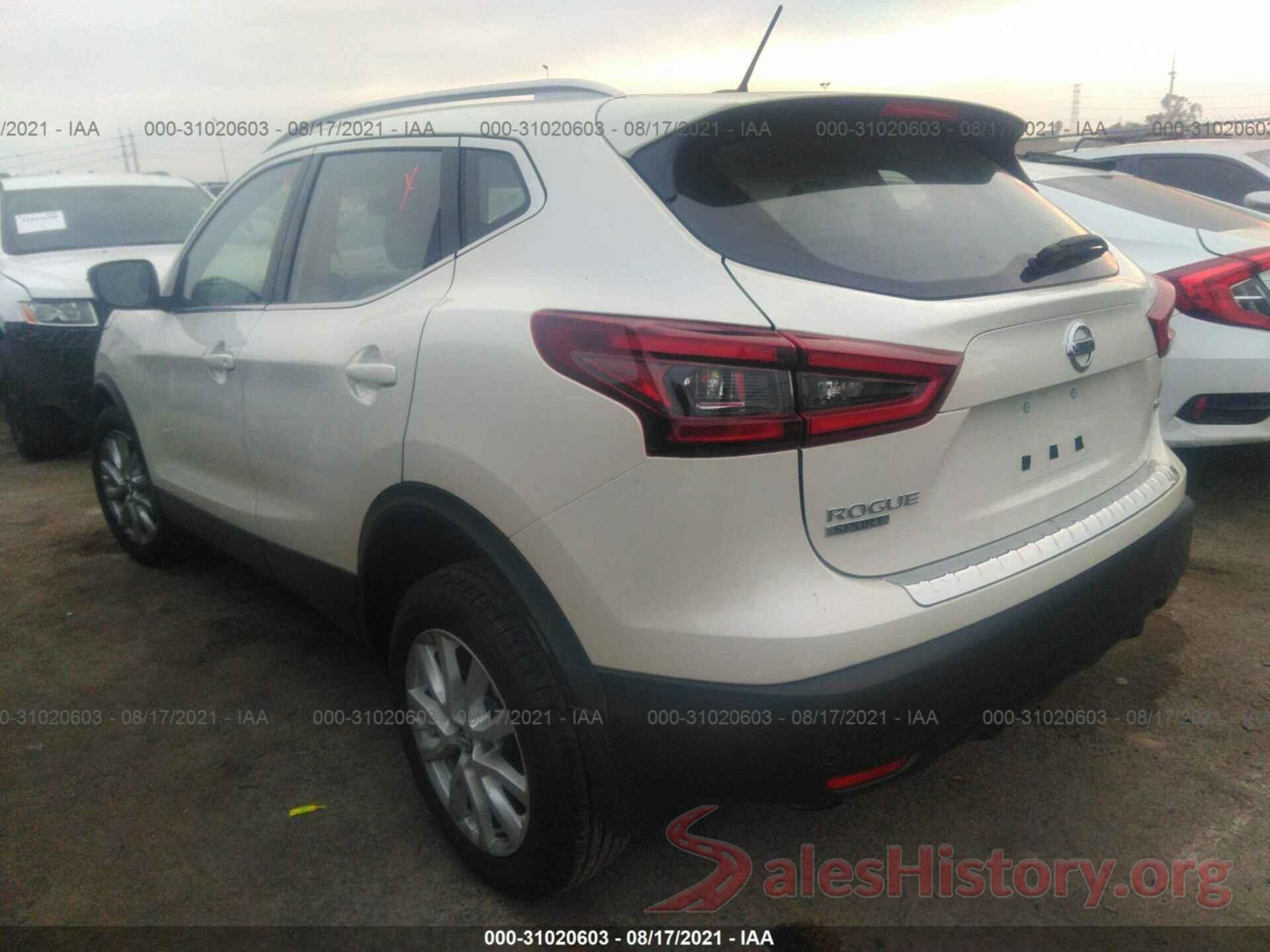 JN1BJ1CV4LW282604 2020 NISSAN ROGUE SPORT