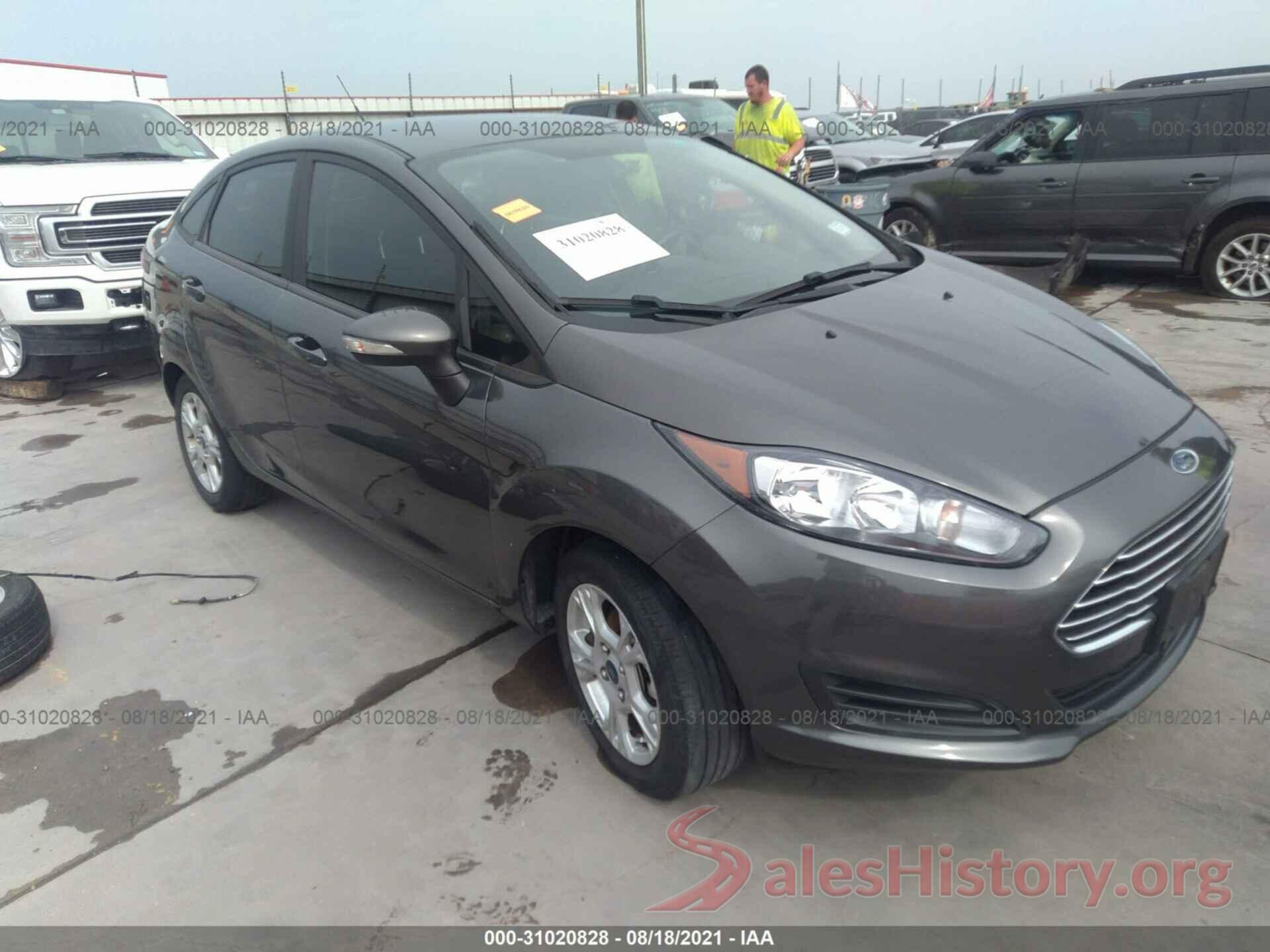 3FADP4BJ6GM205314 2016 FORD FIESTA