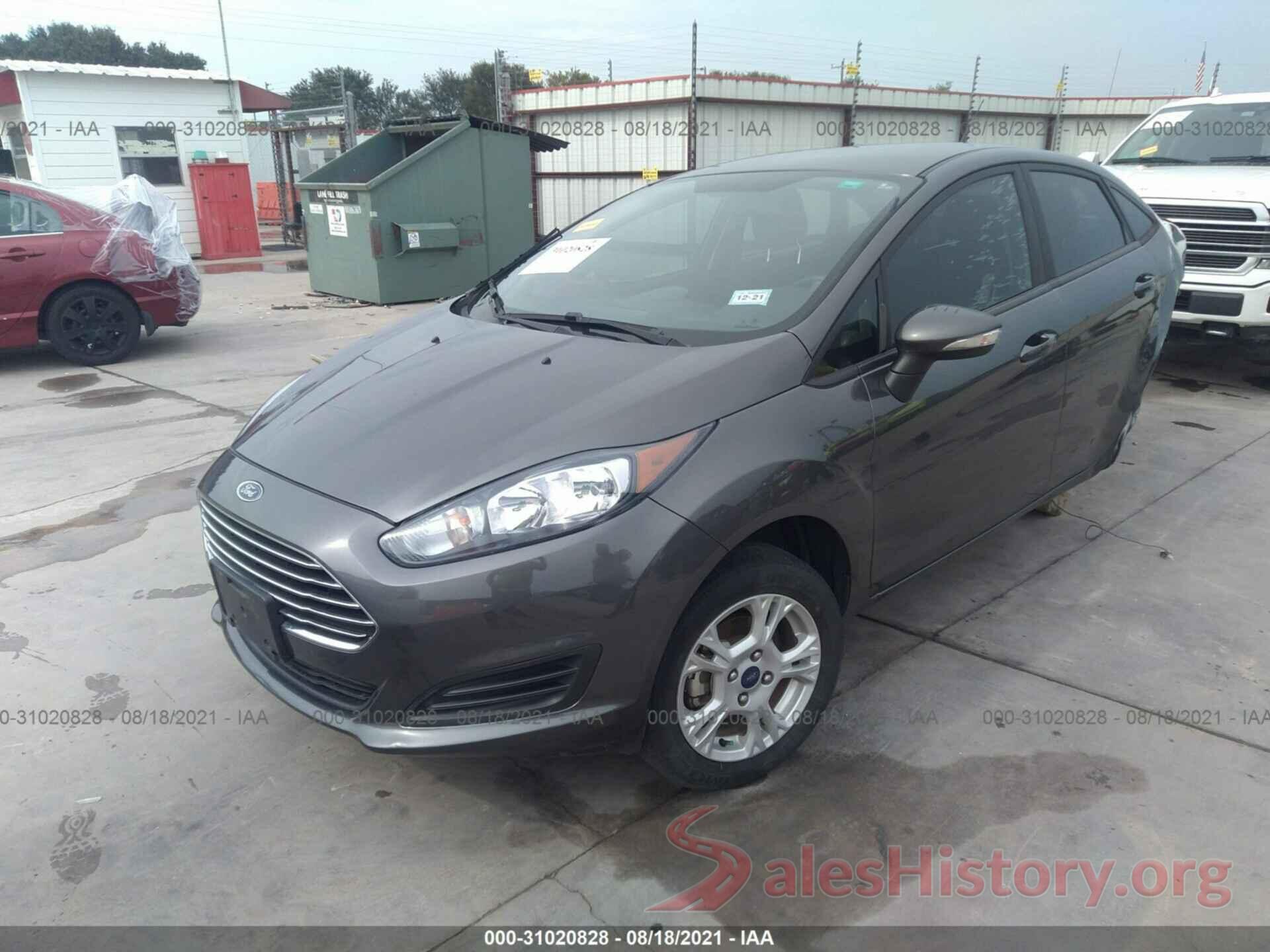 3FADP4BJ6GM205314 2016 FORD FIESTA