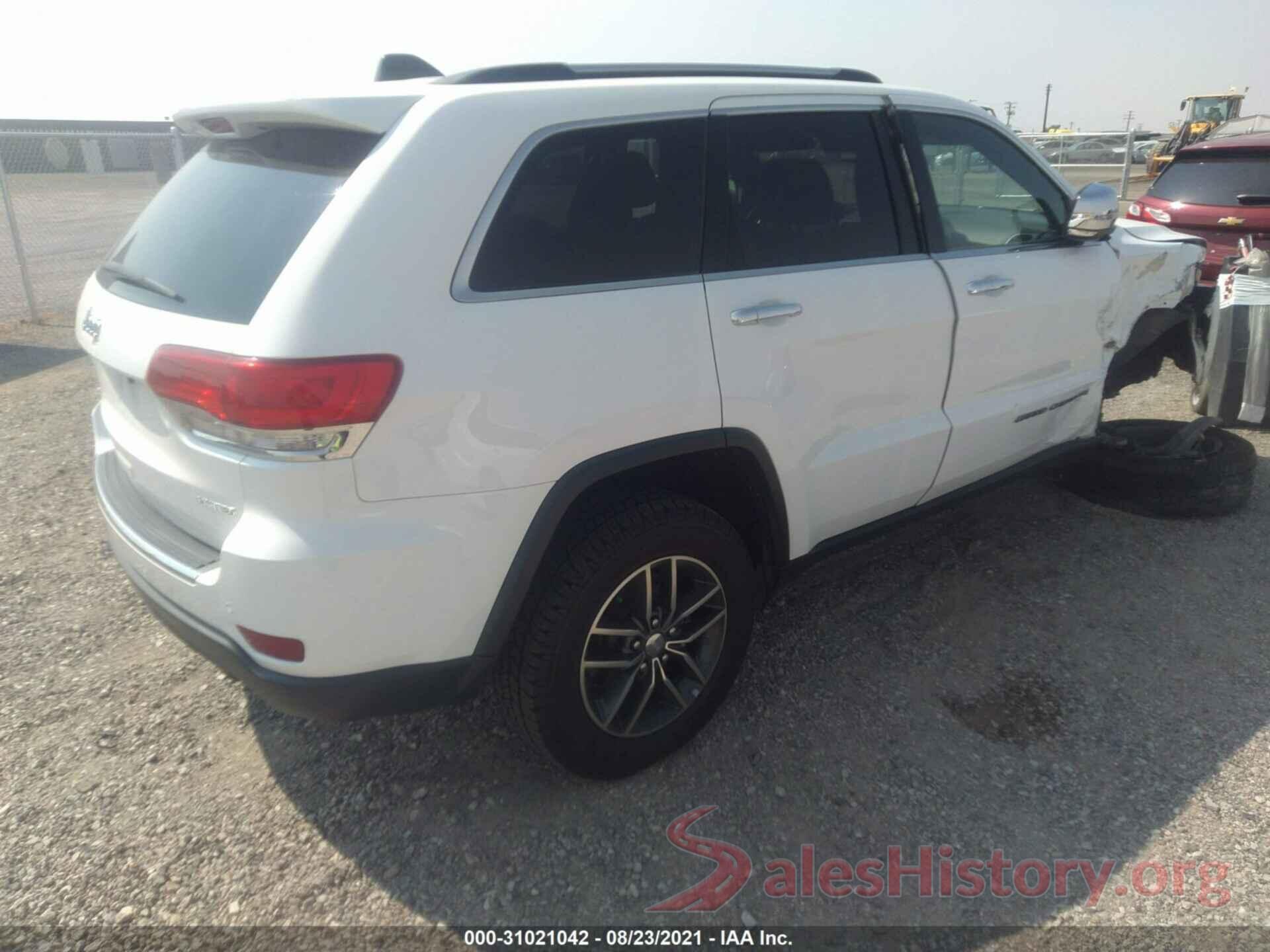 1C4RJEBGXHC934169 2017 JEEP GRAND CHEROKEE