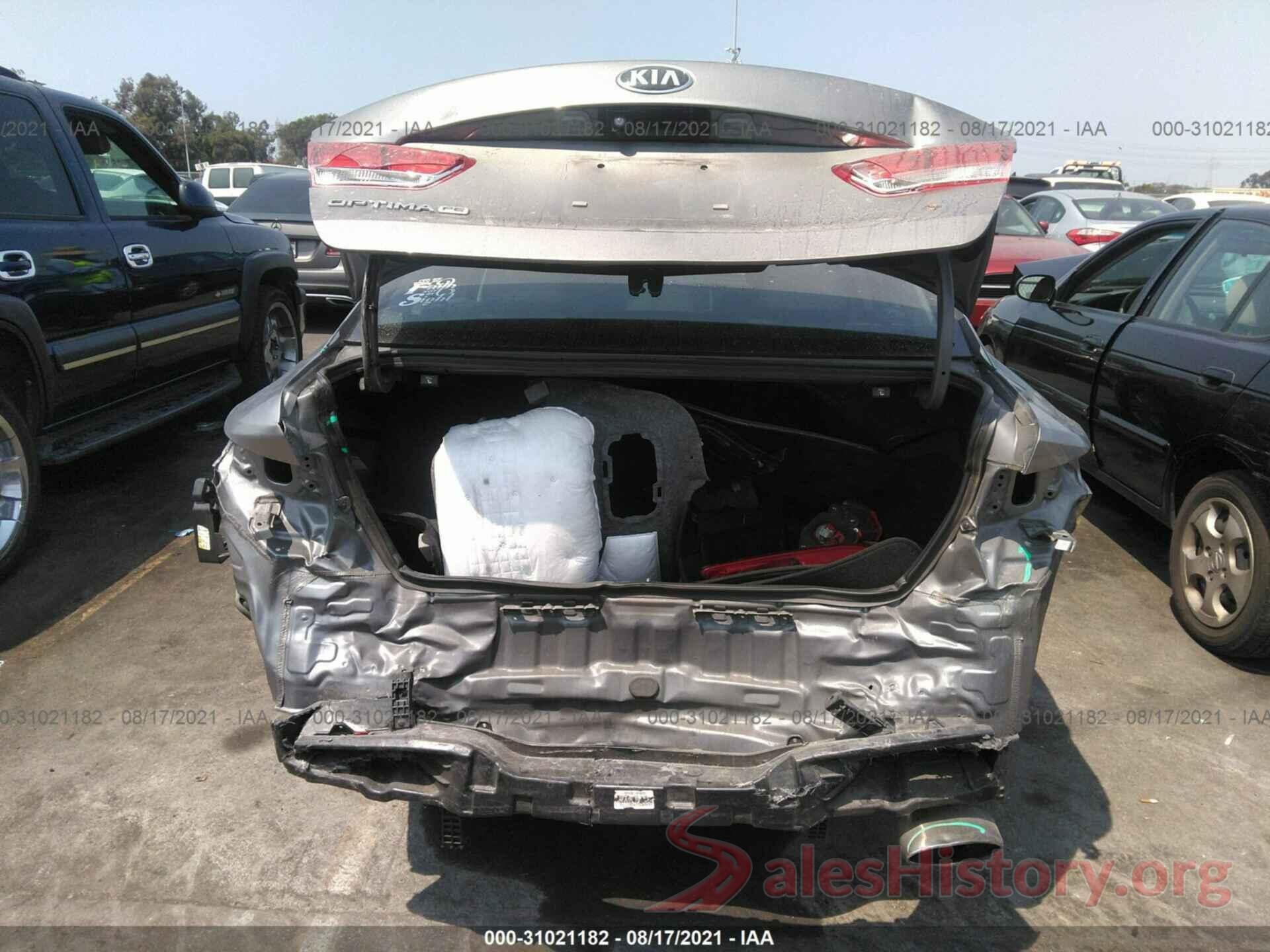 5XXGT4L33HG125250 2017 KIA OPTIMA