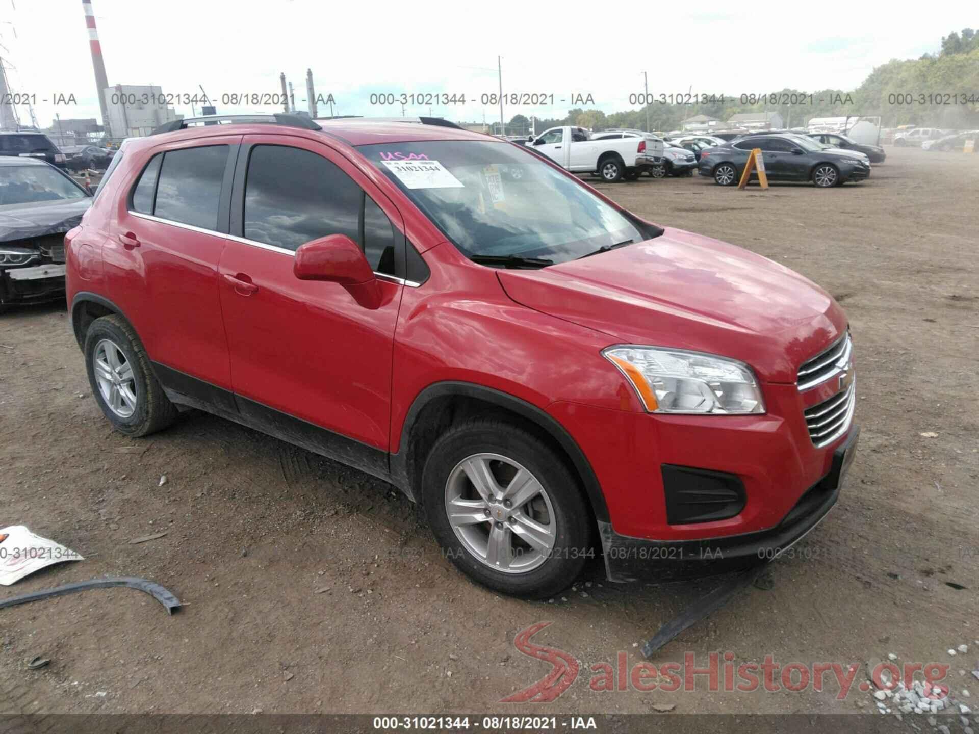 KL7CJLSB1GB625948 2016 CHEVROLET TRAX