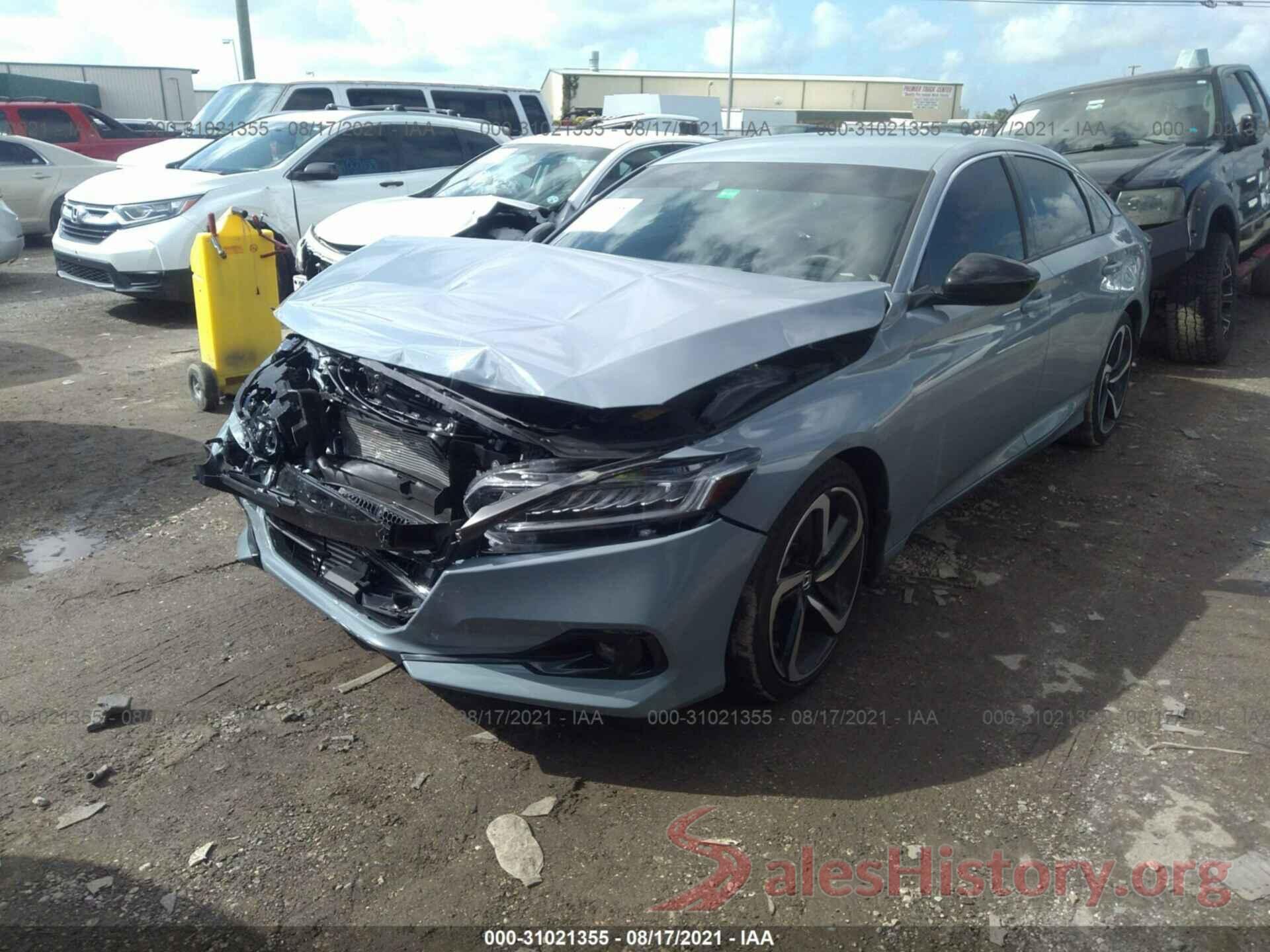 1HGCV1F37MA068772 2021 HONDA ACCORD SEDAN