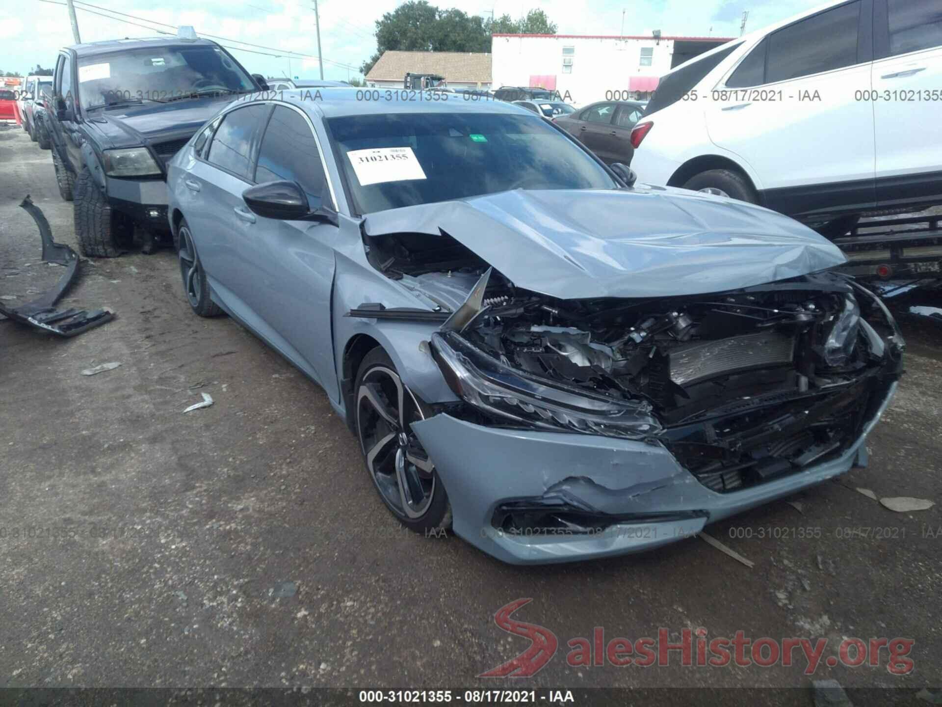 1HGCV1F37MA068772 2021 HONDA ACCORD SEDAN