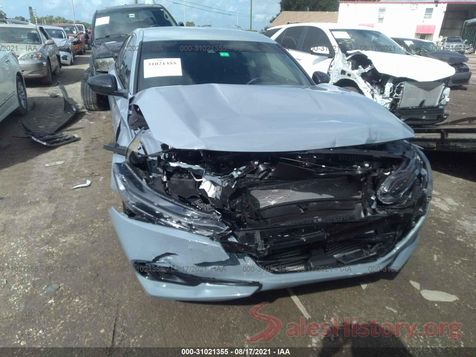 1HGCV1F37MA068772 2021 HONDA ACCORD SEDAN