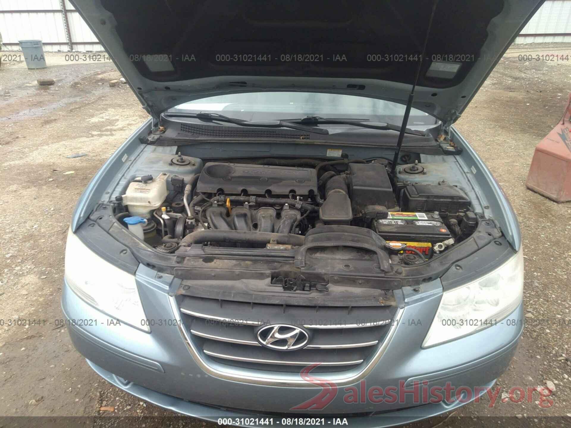 KNDJP3A56J7584487 2009 HYUNDAI SONATA