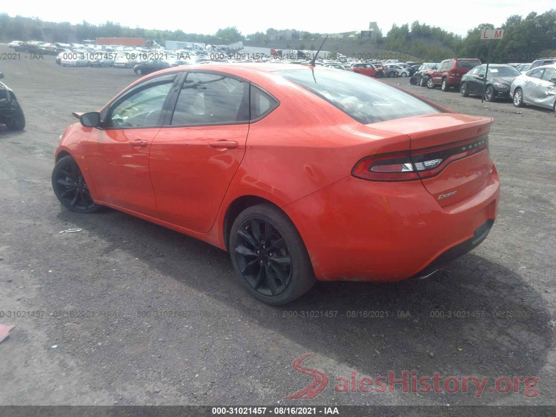 1C3CDFGBXGD803417 2016 DODGE DART