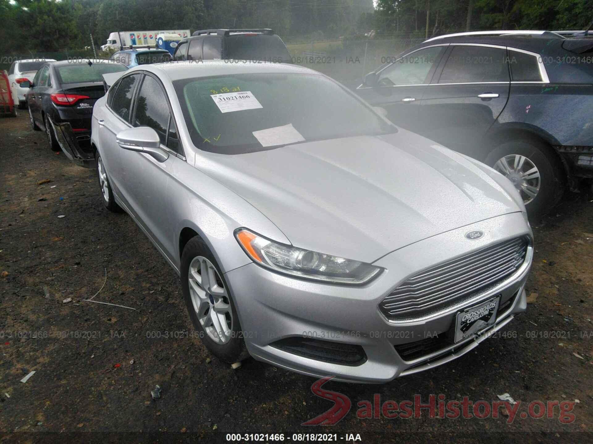 3FA6P0H7XGR323429 2016 FORD FUSION