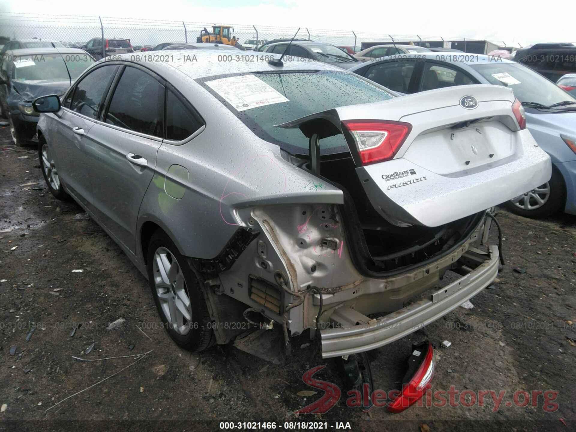 3FA6P0H7XGR323429 2016 FORD FUSION