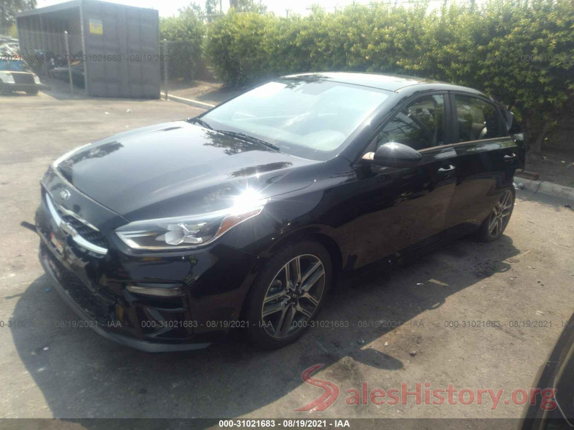 3KPF34AD9KE033003 2019 KIA FORTE