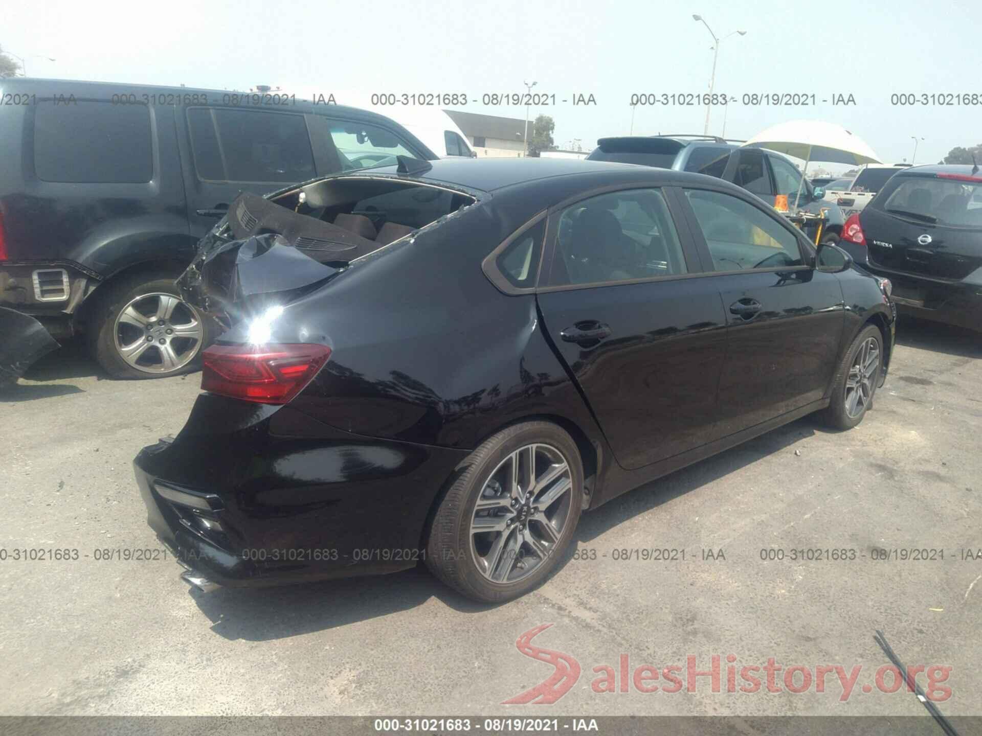 3KPF34AD9KE033003 2019 KIA FORTE