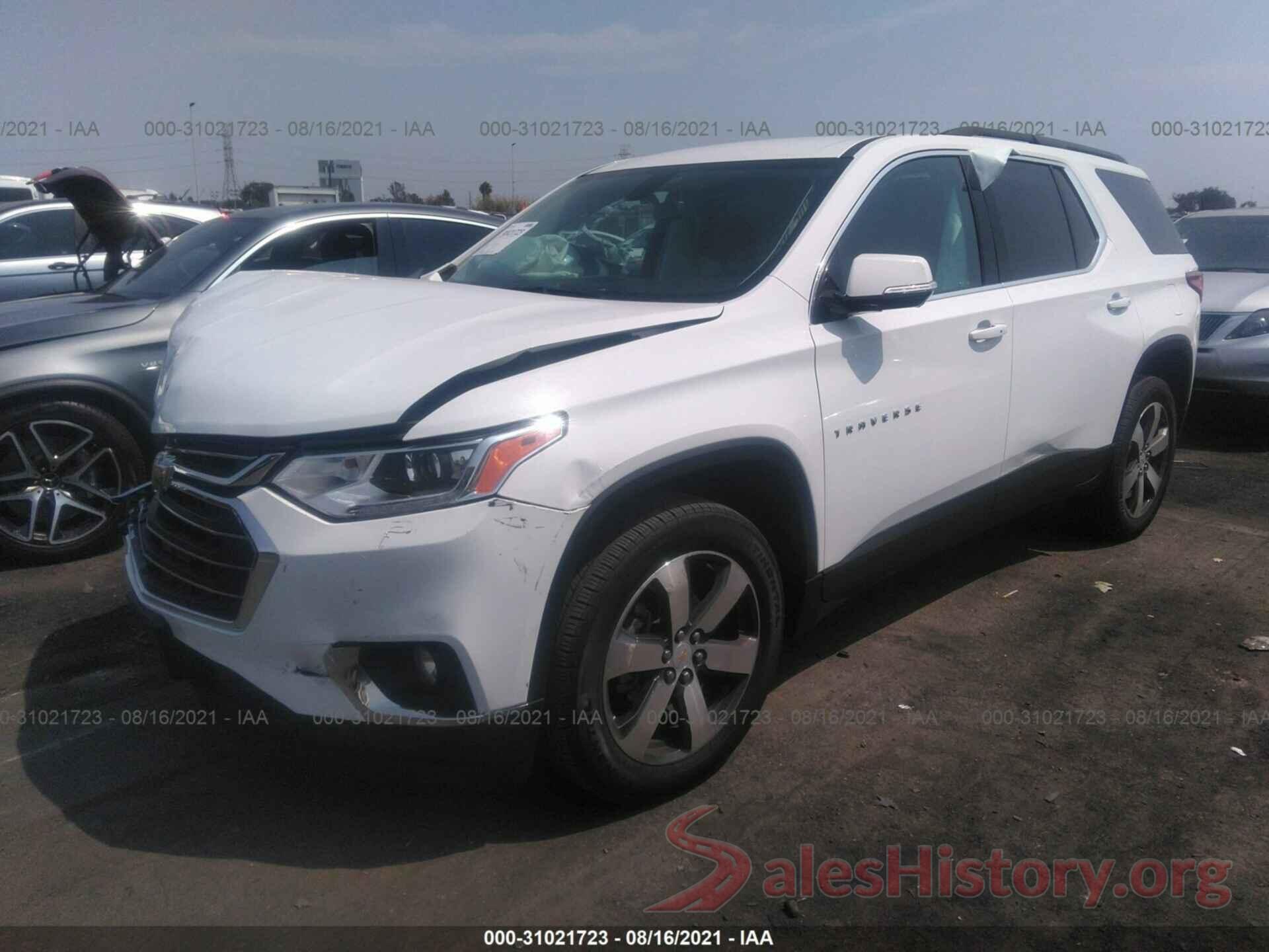 1GNERHKW1LJ145503 2020 CHEVROLET TRAVERSE