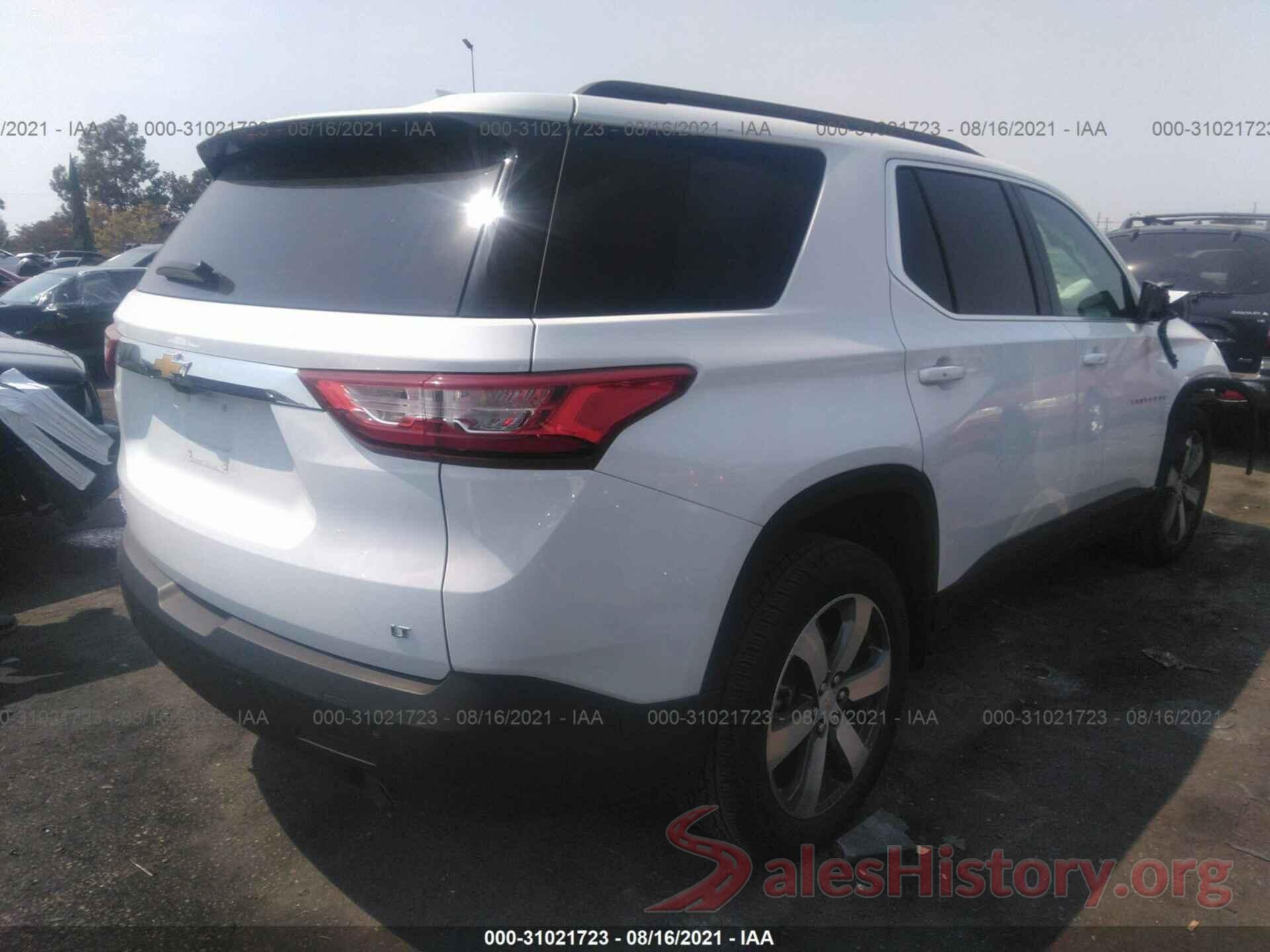 1GNERHKW1LJ145503 2020 CHEVROLET TRAVERSE