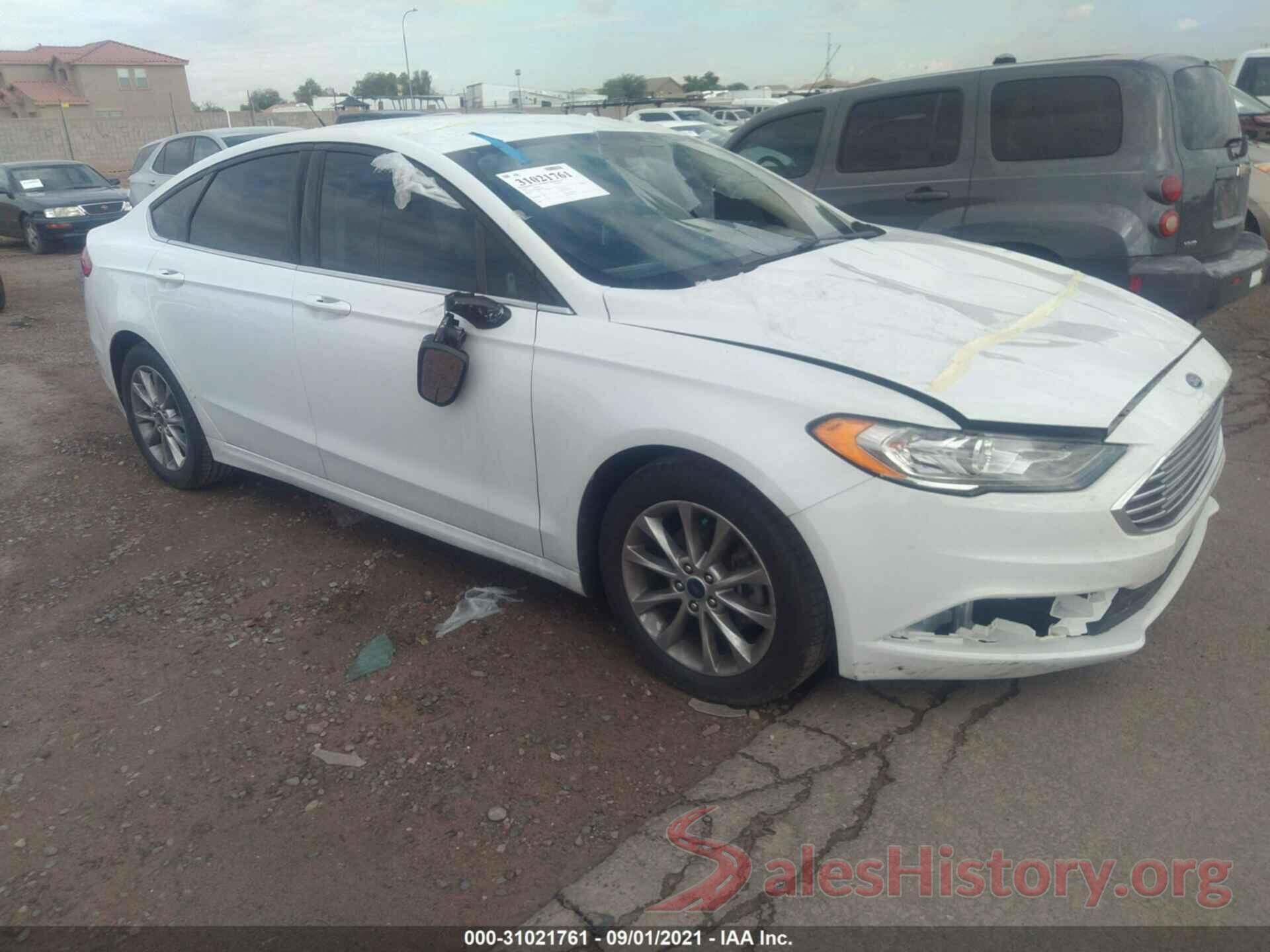 3FA6P0H78HR190283 2017 FORD FUSION