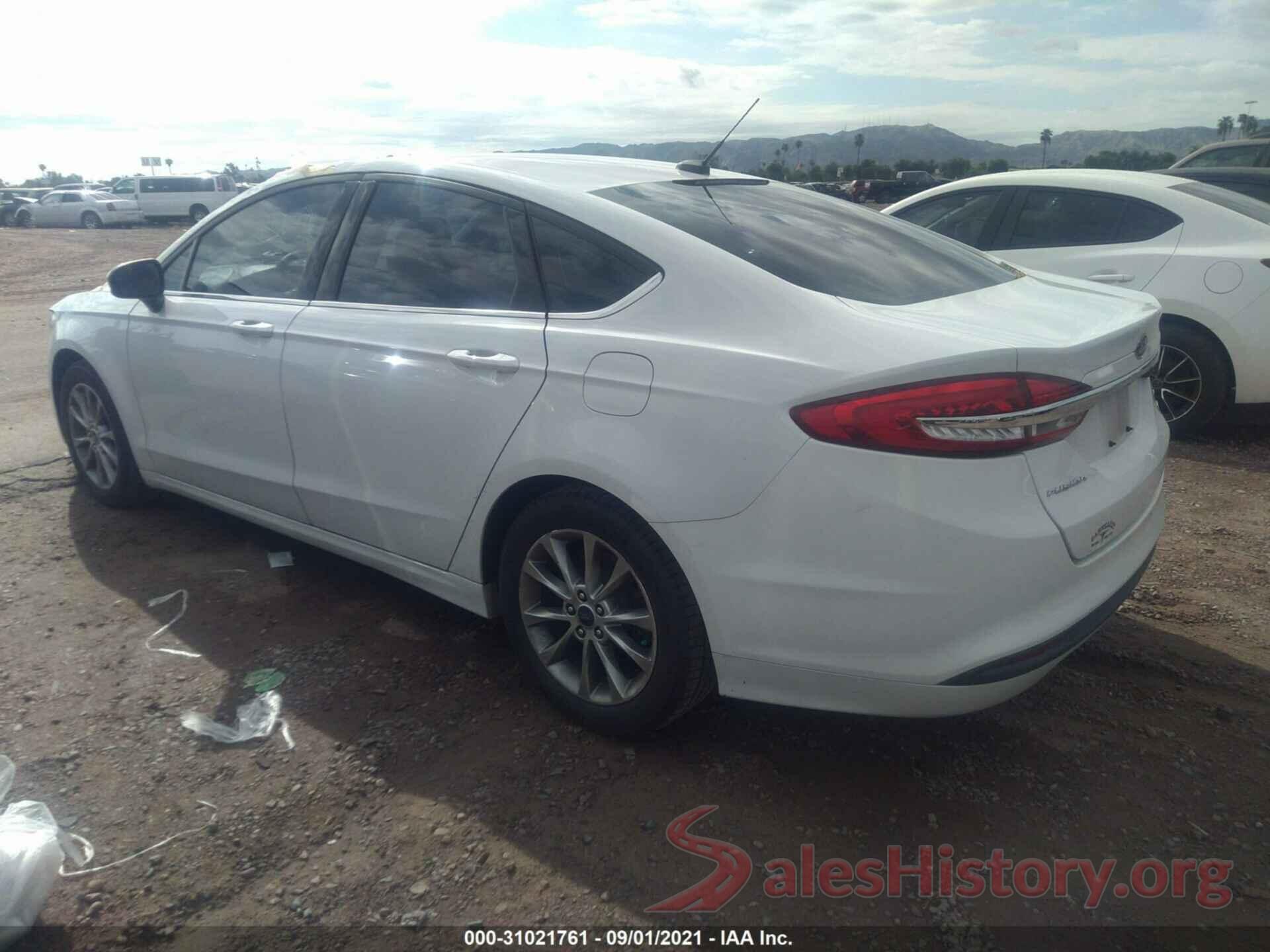 3FA6P0H78HR190283 2017 FORD FUSION