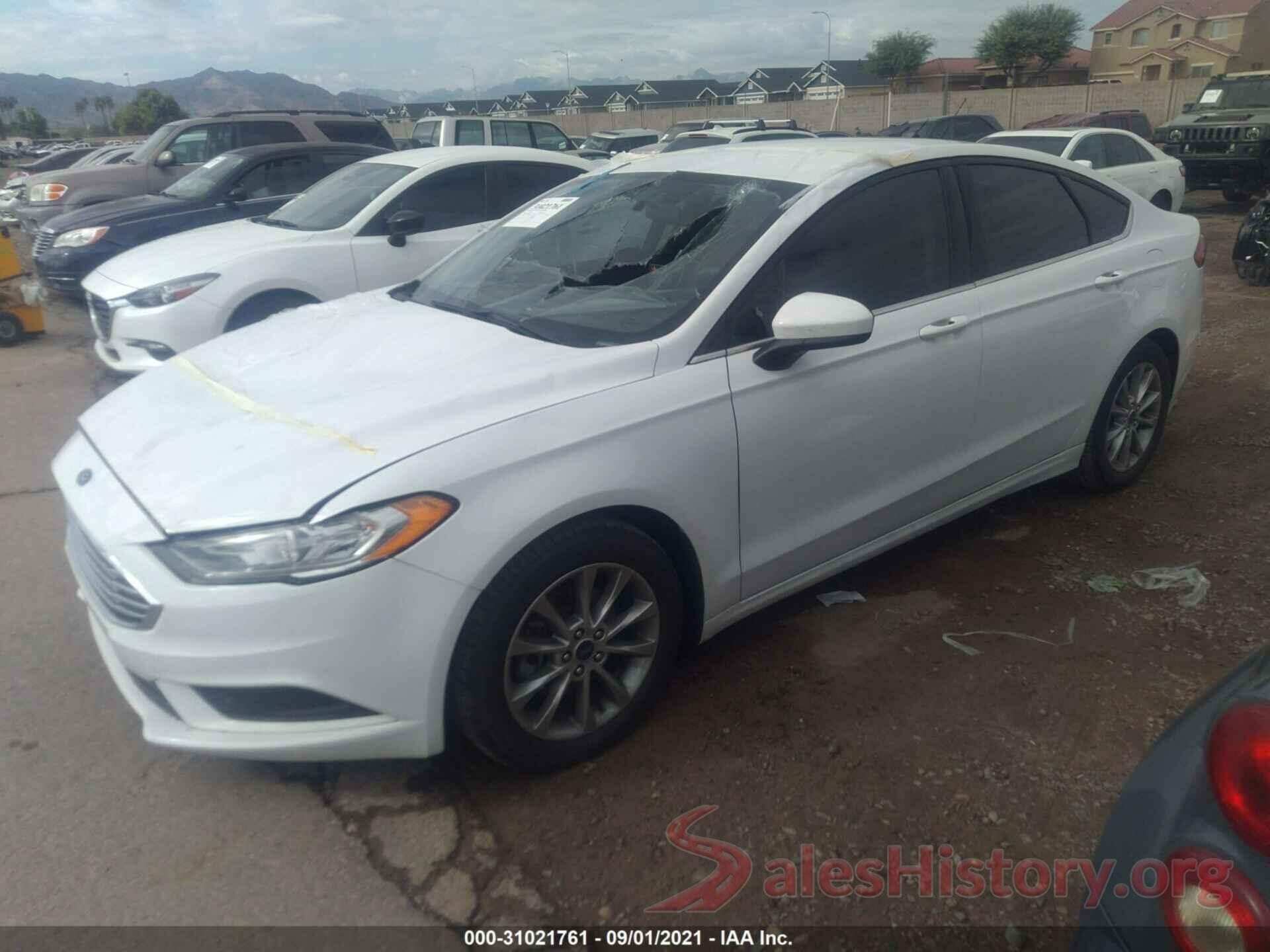 3FA6P0H78HR190283 2017 FORD FUSION